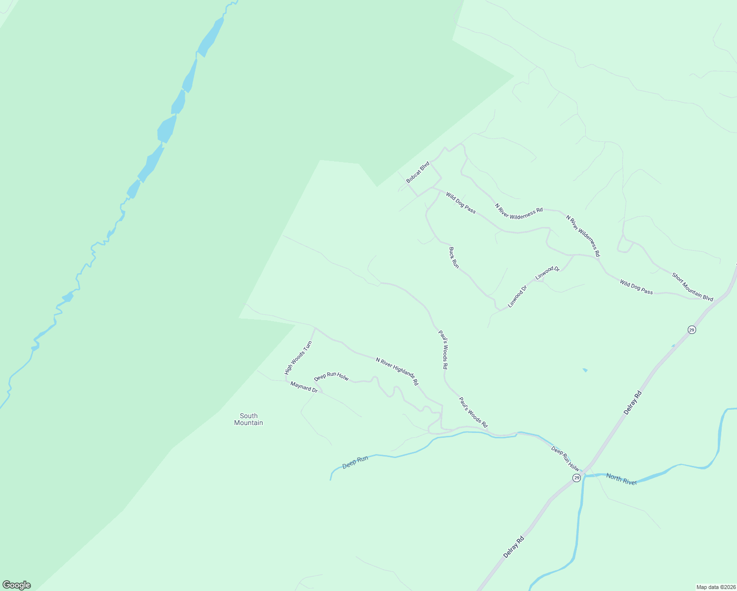 map of restaurants, bars, coffee shops, grocery stores, and more near 979 Paul's Woods Road in Delray