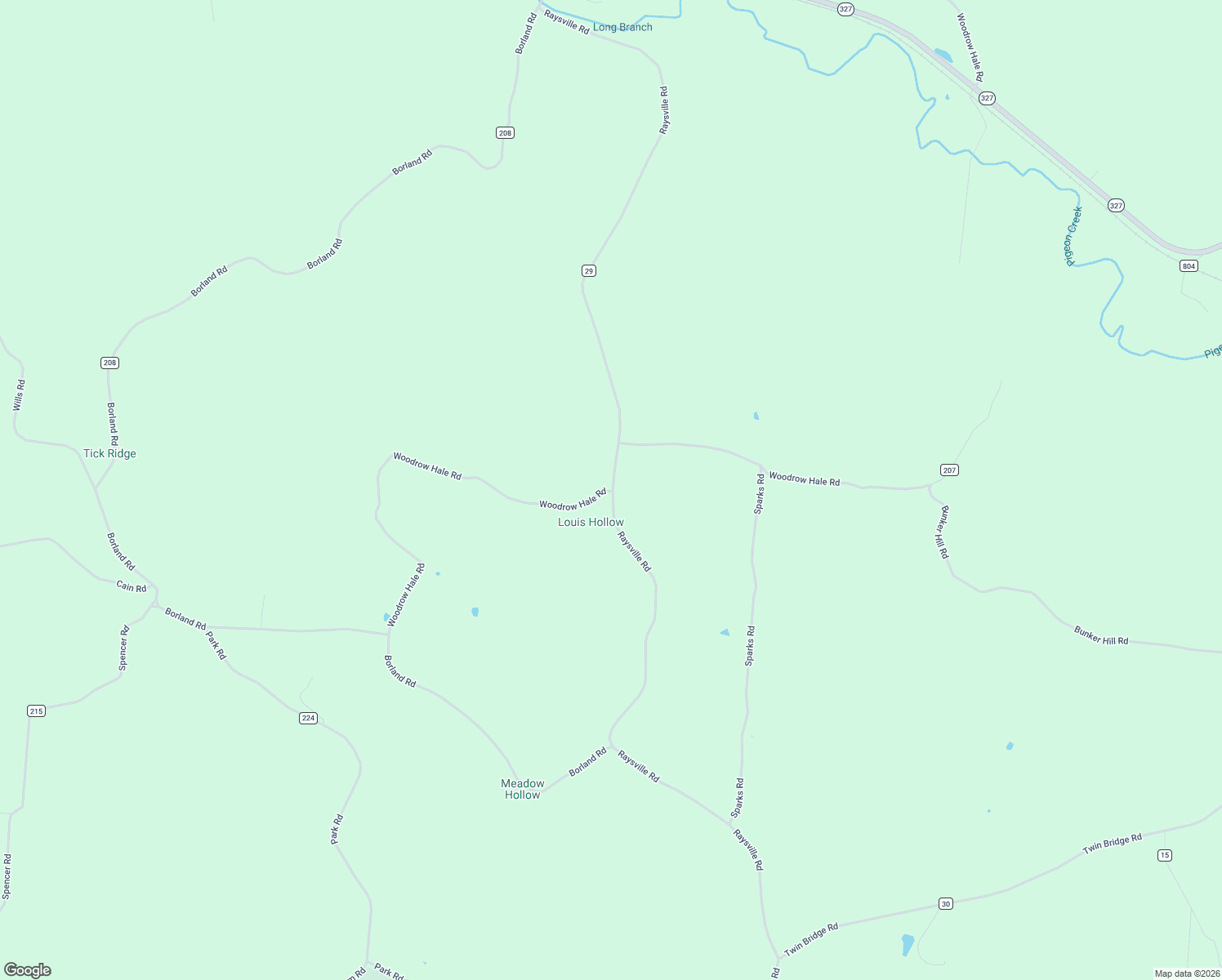 map of restaurants, bars, coffee shops, grocery stores, and more near 7001-7071 Raysville Road in Ray