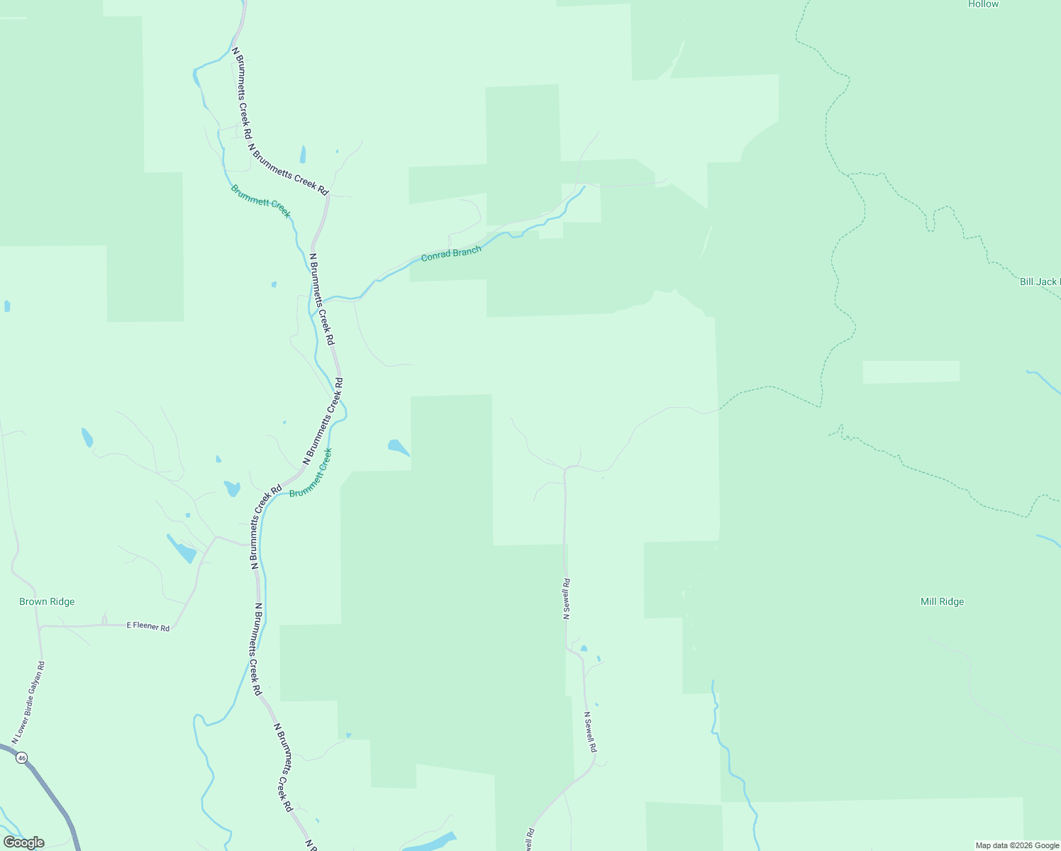 map of restaurants, bars, coffee shops, grocery stores, and more near 1291 North Sewell Road in Bloomington
