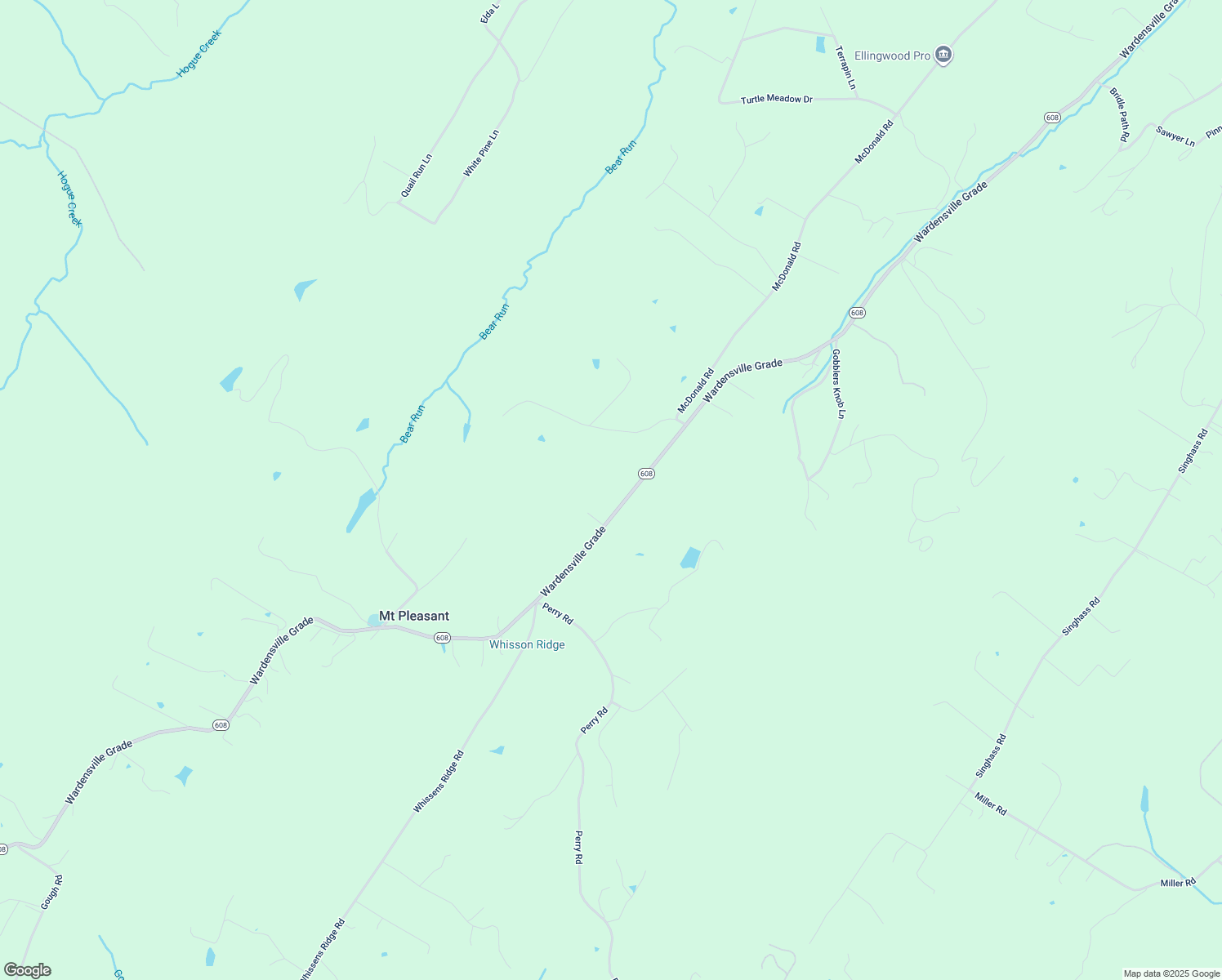 map of restaurants, bars, coffee shops, grocery stores, and more near 1324 Wardensville Grade in Winchester