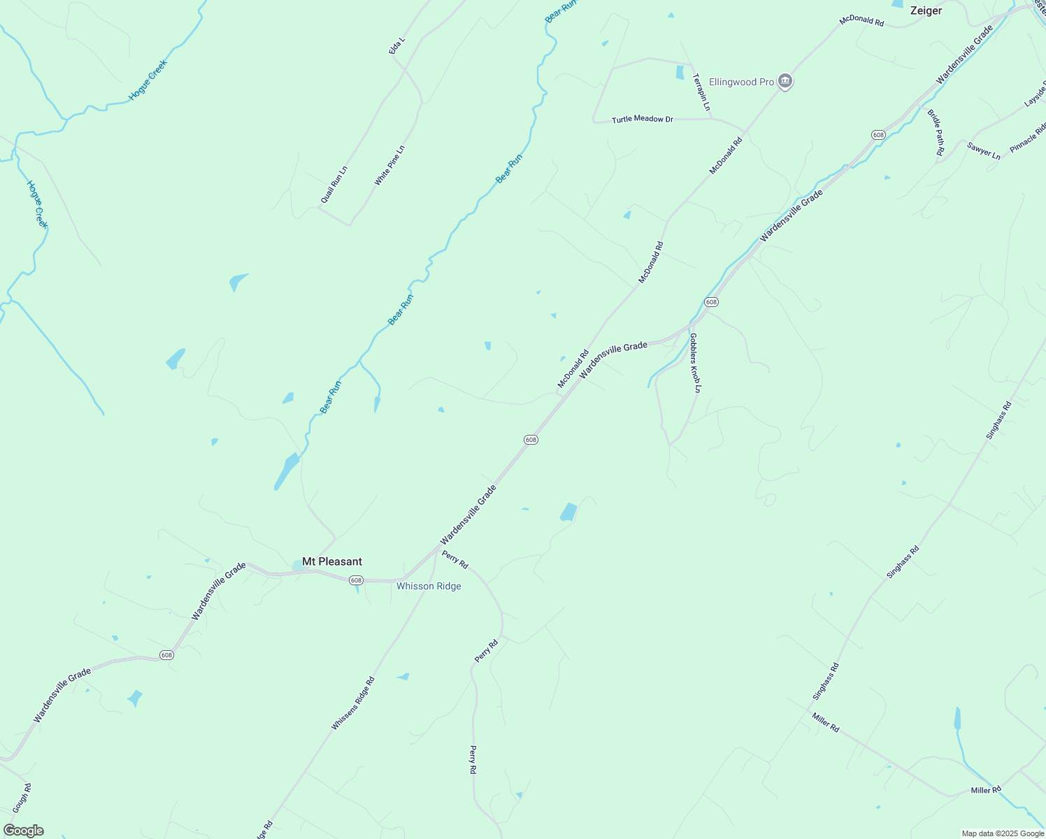 map of restaurants, bars, coffee shops, grocery stores, and more near 1264 Wardensville Grade in Winchester
