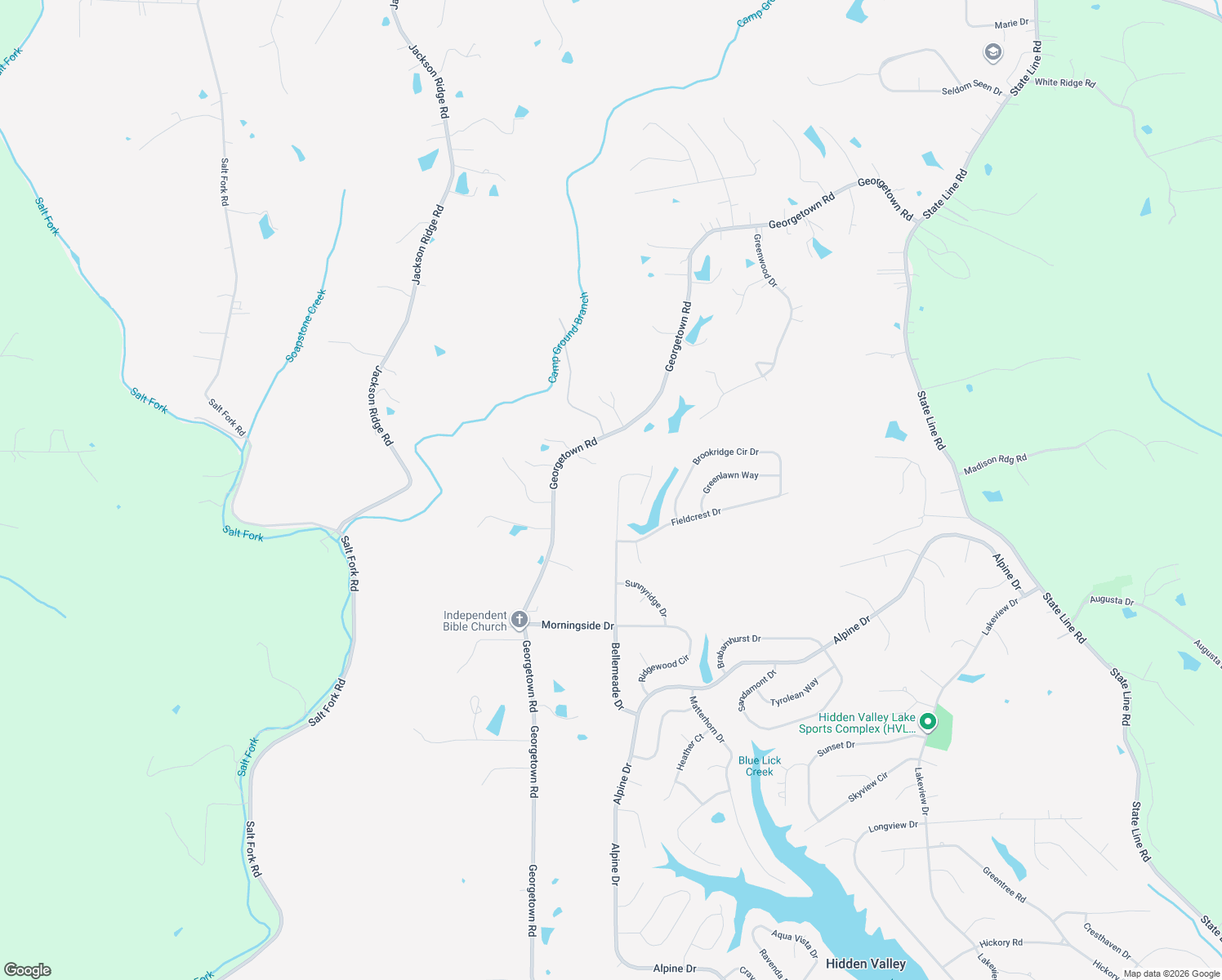 map of restaurants, bars, coffee shops, grocery stores, and more near 21261 Bellemeade Drive in Lawrenceburg