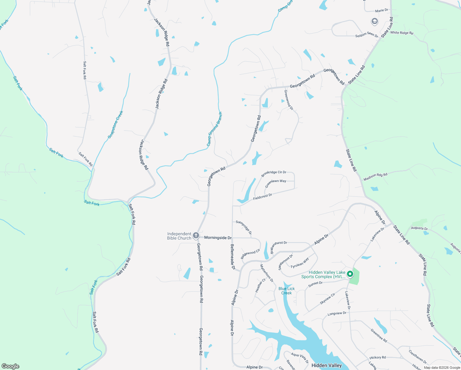 map of restaurants, bars, coffee shops, grocery stores, and more near 21261 Bellemeade Drive in Lawrenceburg