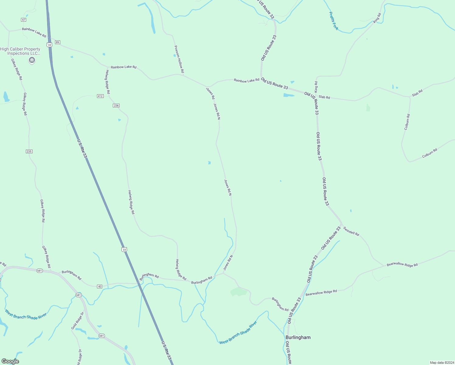 map of restaurants, bars, coffee shops, grocery stores, and more near in Shade