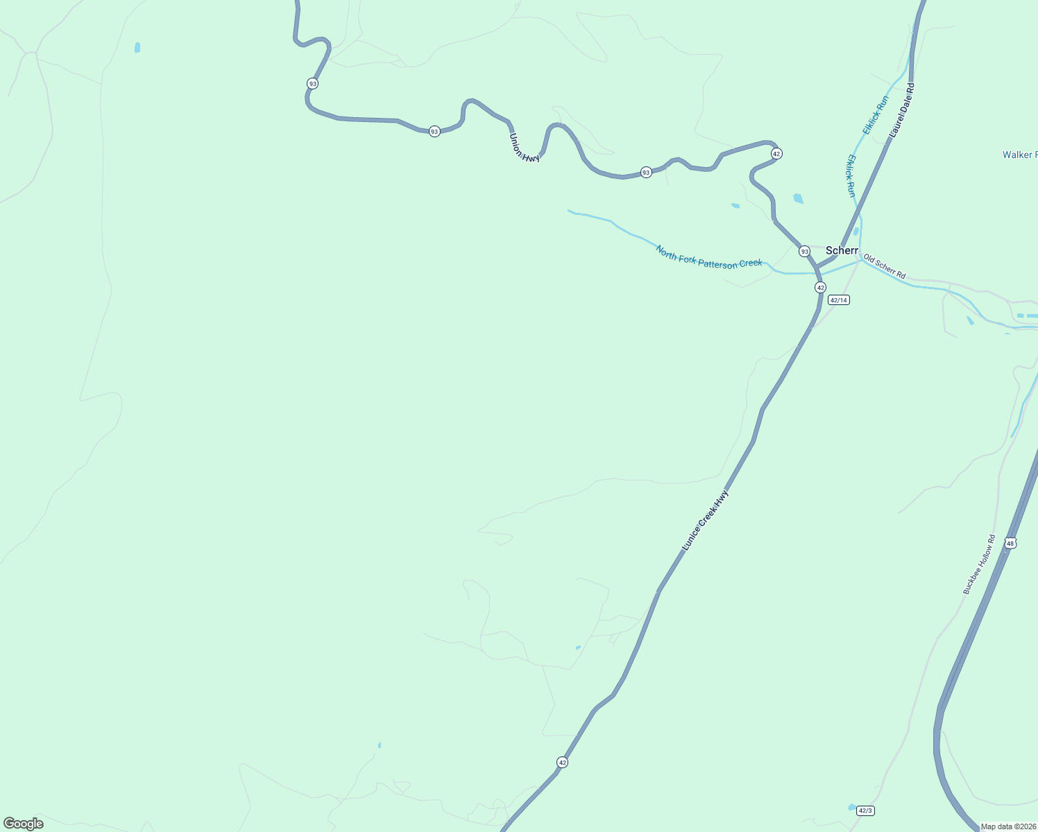 map of restaurants, bars, coffee shops, grocery stores, and more near Princess Lane in Maysville