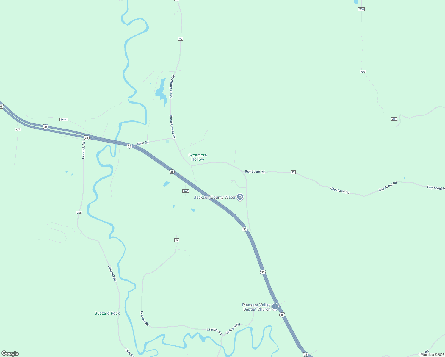 map of restaurants, bars, coffee shops, grocery stores, and more near 351 Bronx Corner Road in Ray