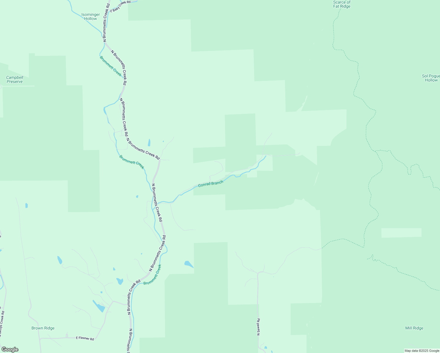 map of restaurants, bars, coffee shops, grocery stores, and more near 8865 East Brock Road in Bloomington