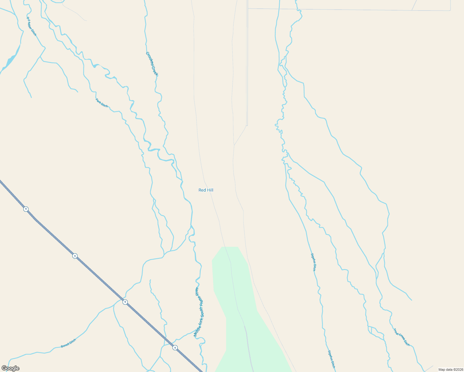 map of restaurants, bars, coffee shops, grocery stores, and more near 3040 Redhill Road in Fairplay
