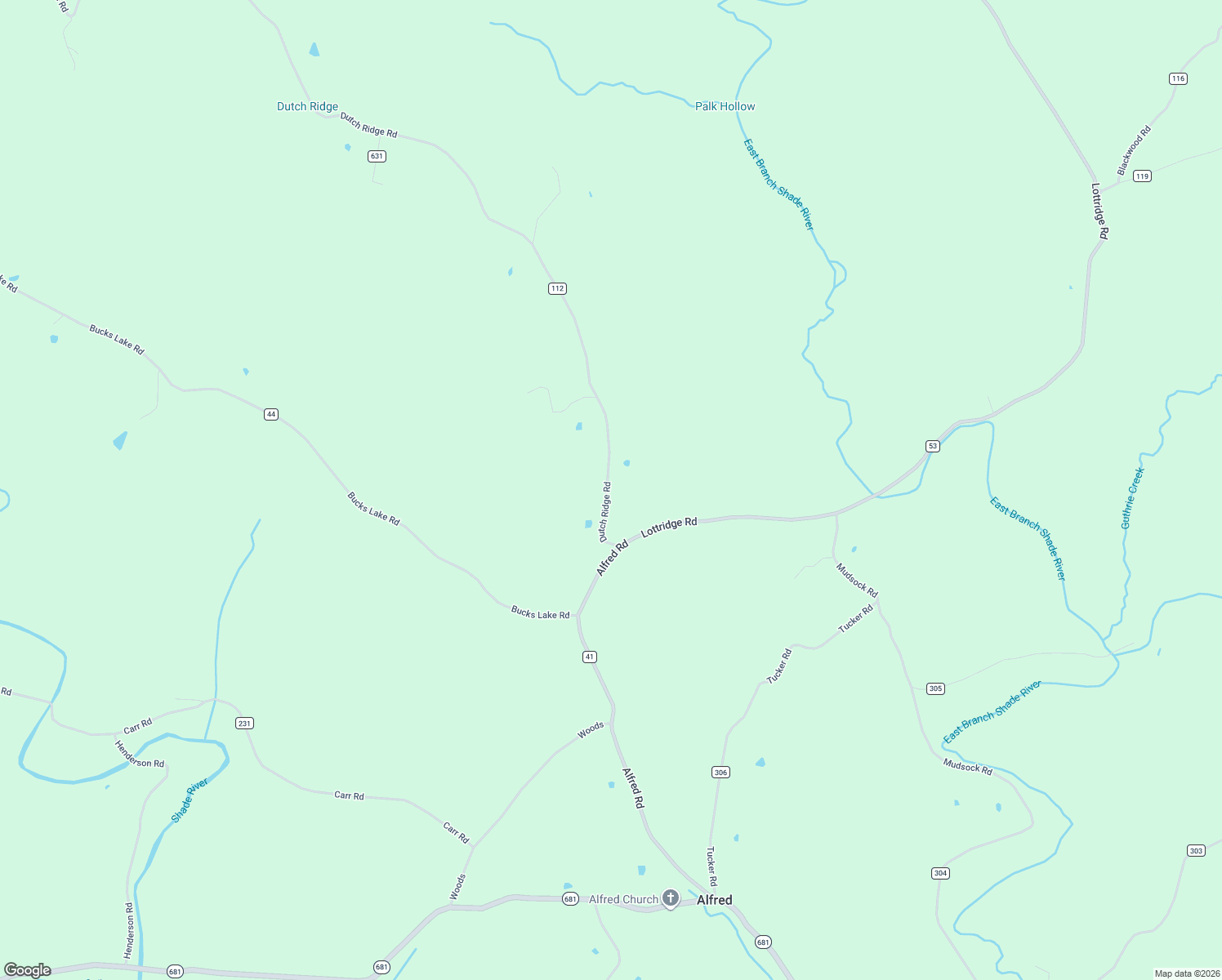 map of restaurants, bars, coffee shops, grocery stores, and more near 125 Dutch Ridge Road in Guysville