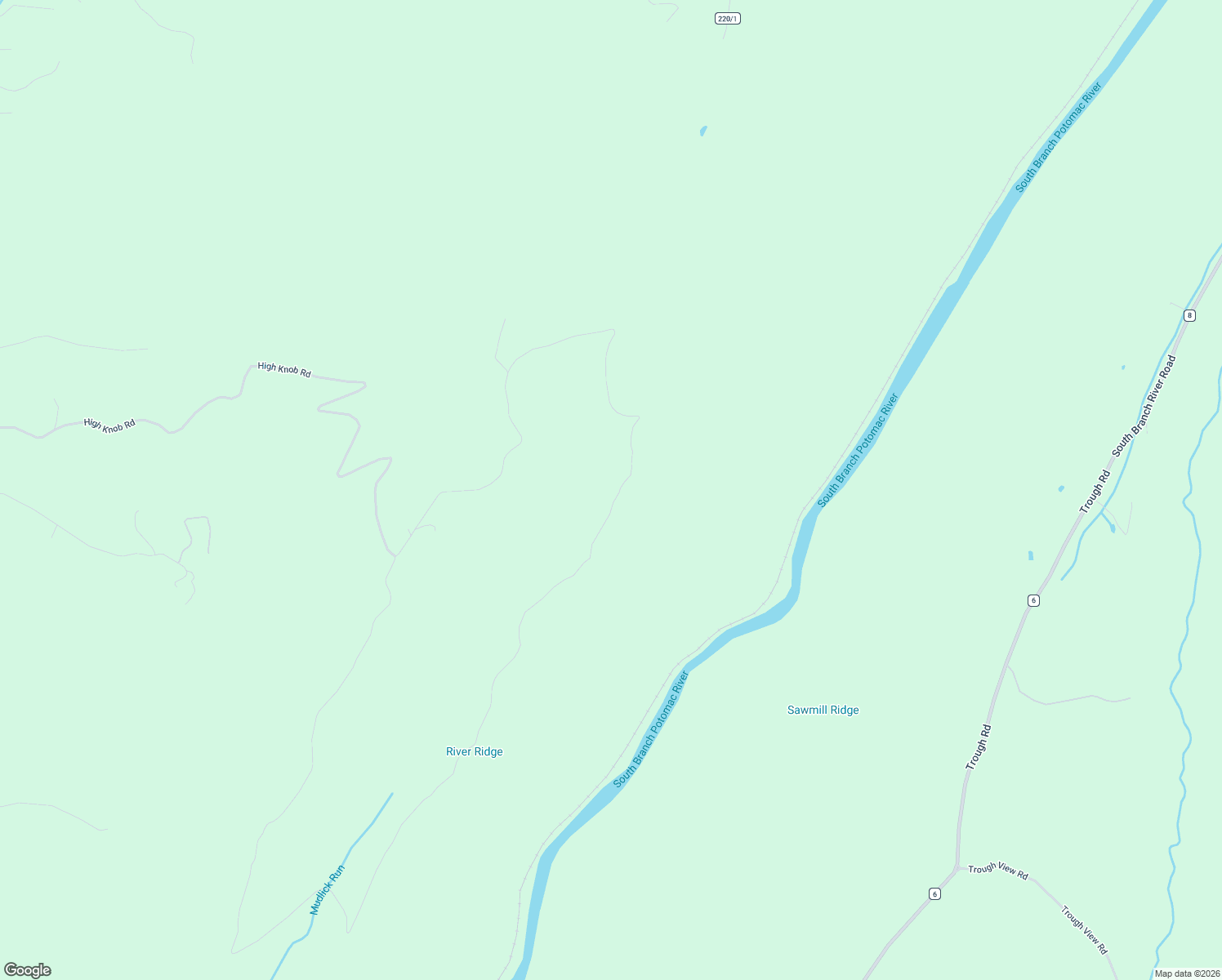 map of restaurants, bars, coffee shops, grocery stores, and more near 5645 High Knob Road in Old Fields
