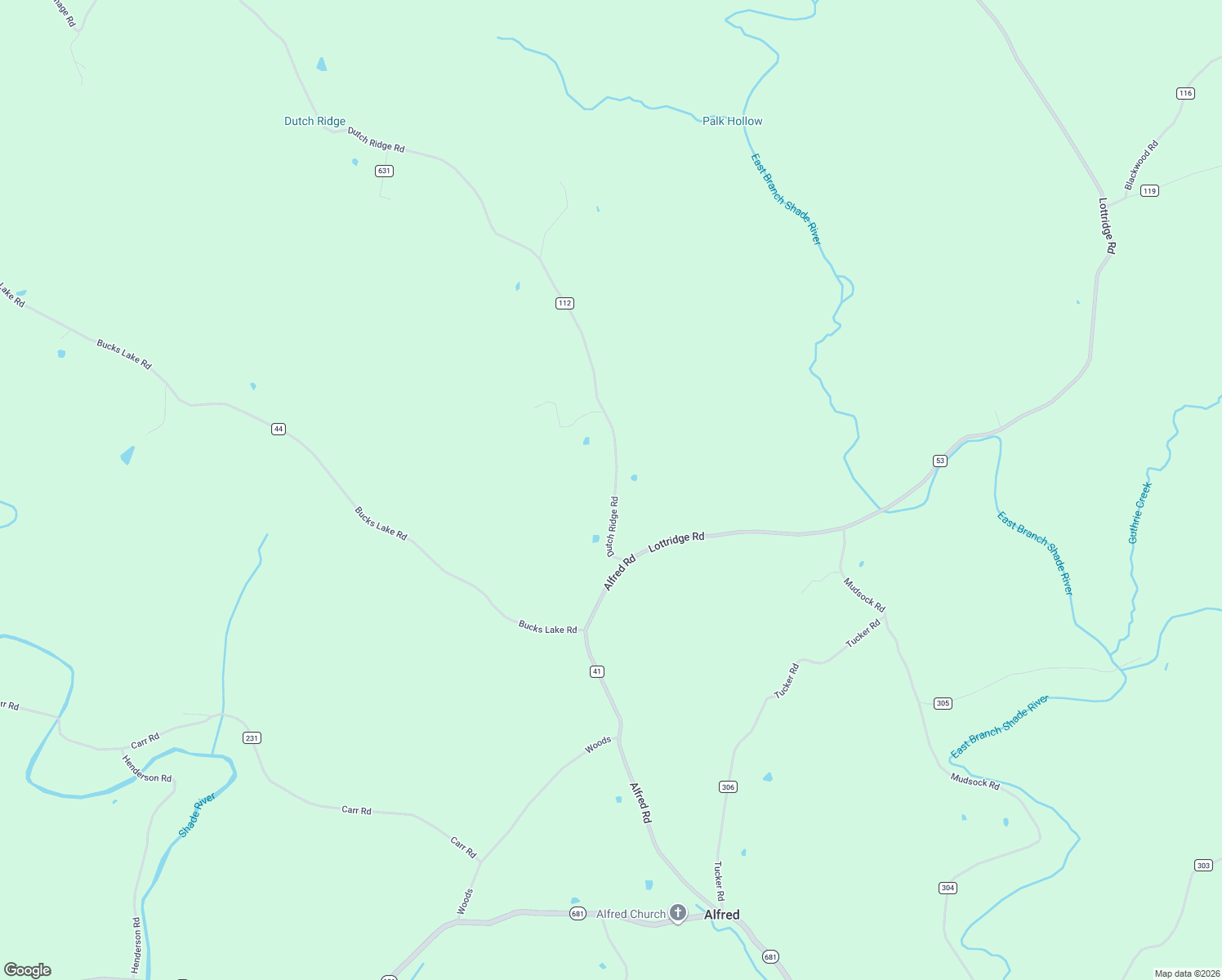 map of restaurants, bars, coffee shops, grocery stores, and more near 125 Dutch Ridge Road in Guysville