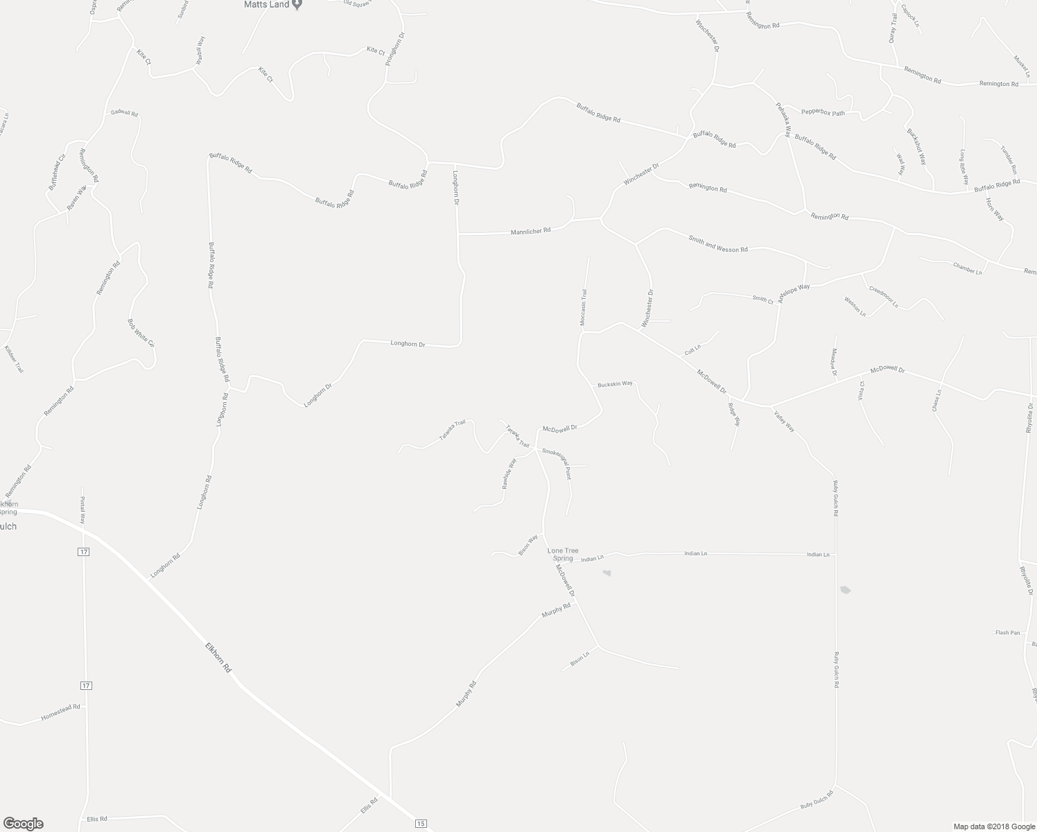 map of restaurants, bars, coffee shops, grocery stores, and more near 93 Tatanka Trail in Jefferson
