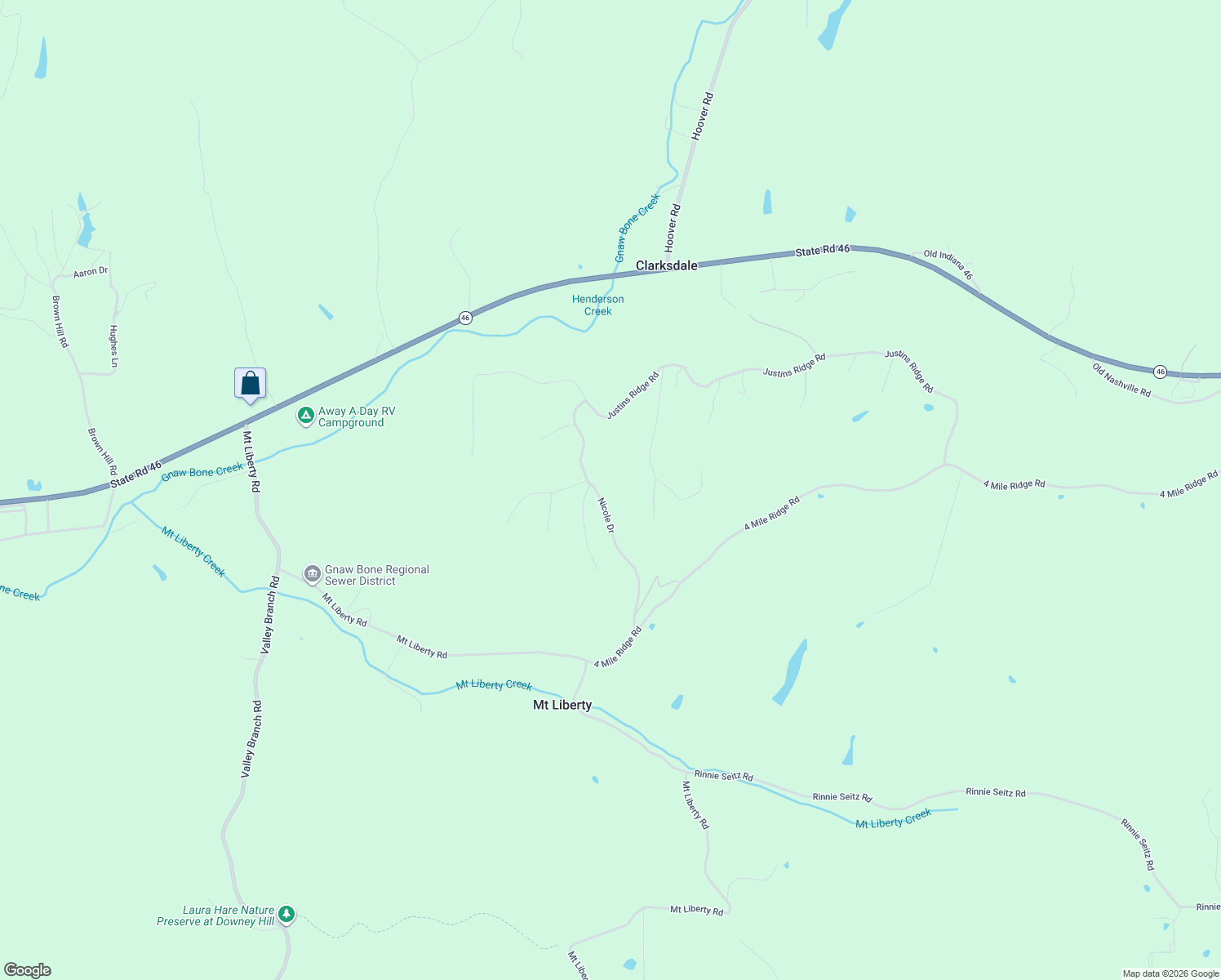 map of restaurants, bars, coffee shops, grocery stores, and more near 6579 Nicole Drive in Nashville