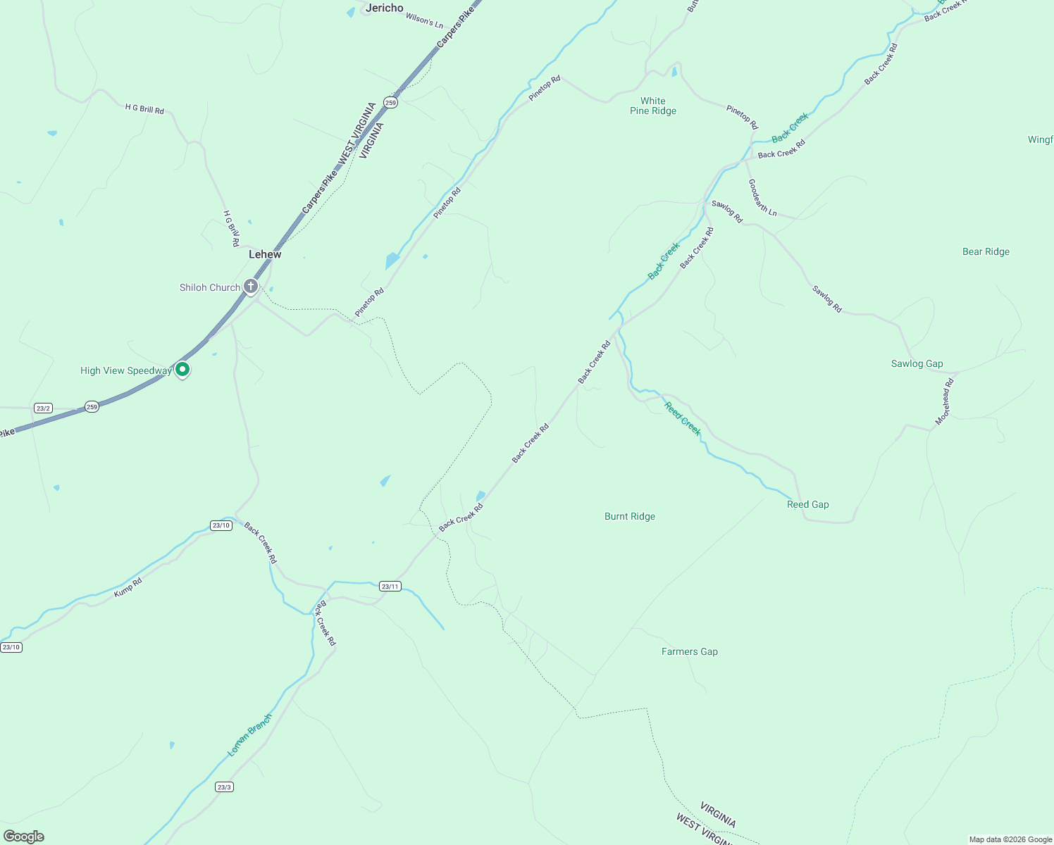 map of restaurants, bars, coffee shops, grocery stores, and more near in Shawneeland