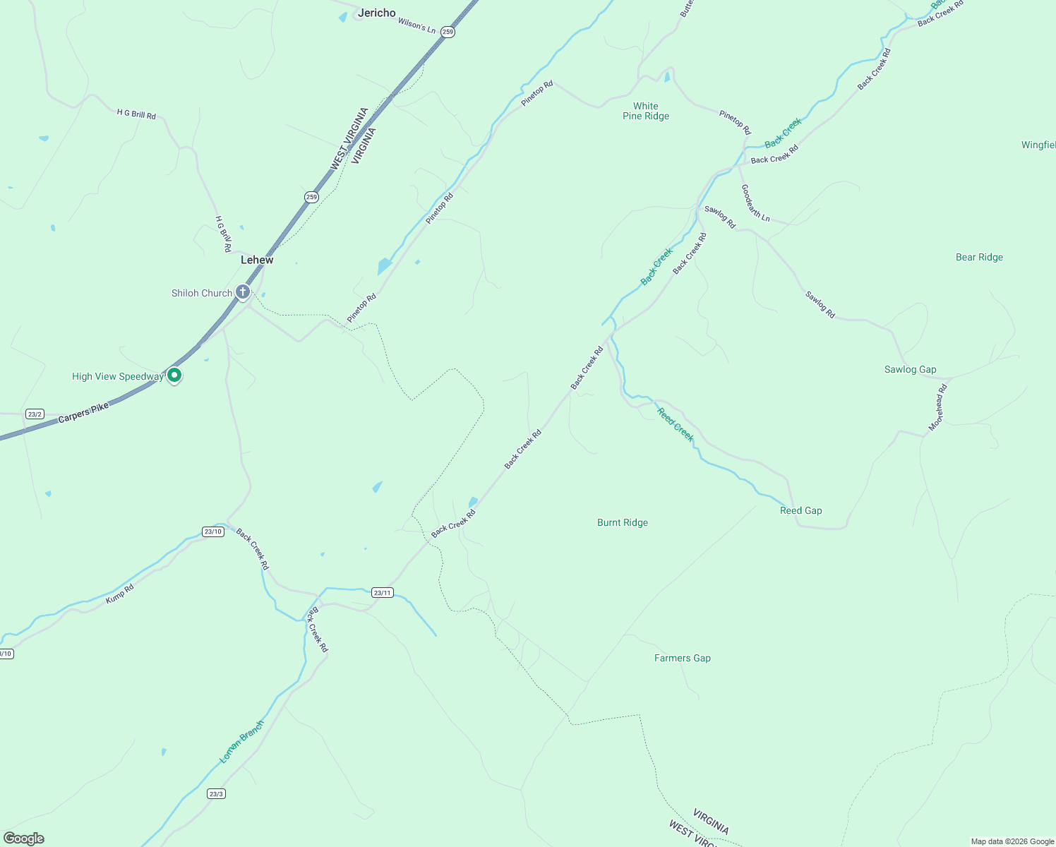 map of restaurants, bars, coffee shops, grocery stores, and more near in Shawneeland