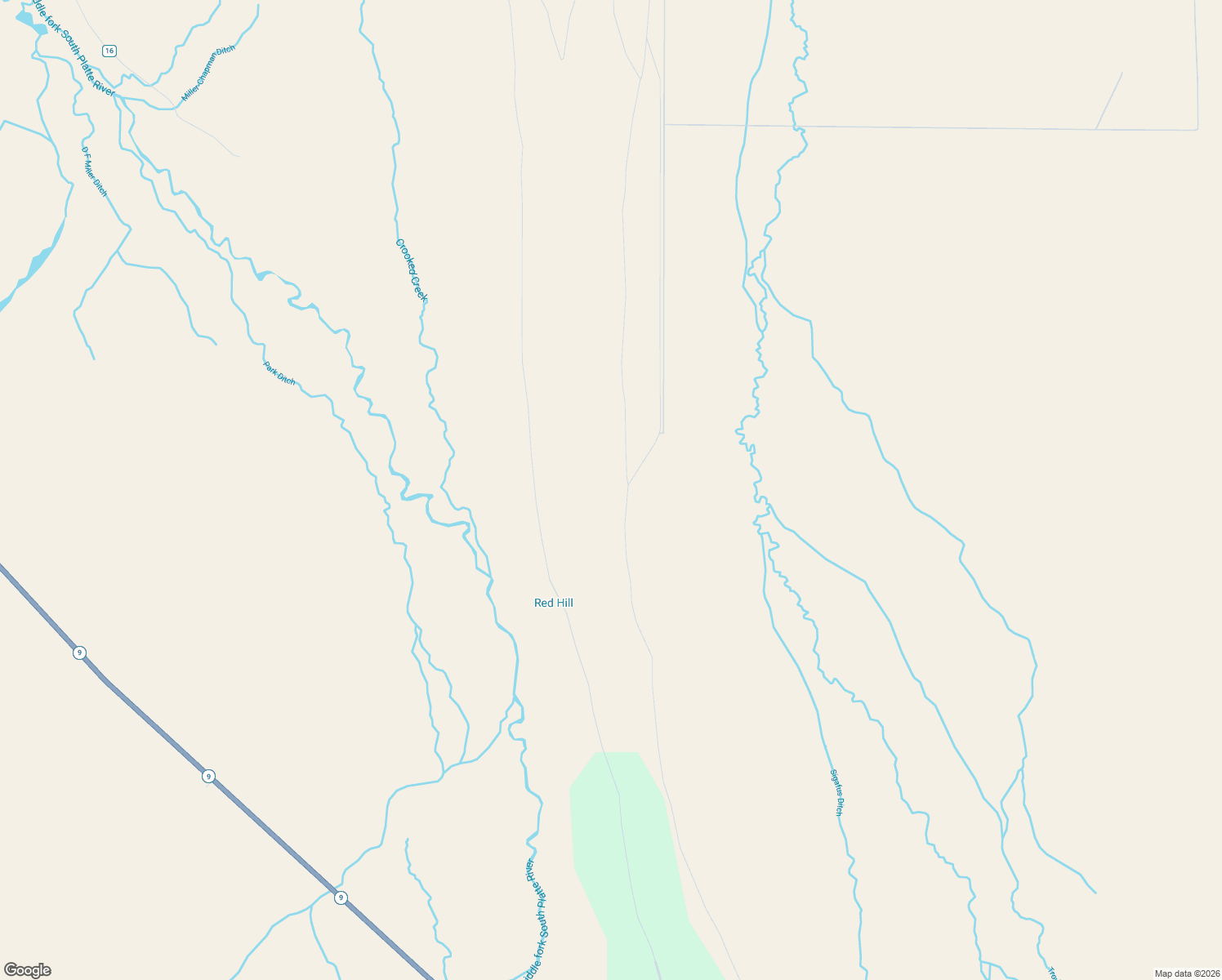 map of restaurants, bars, coffee shops, grocery stores, and more near 3129 Redhill Road in Fairplay