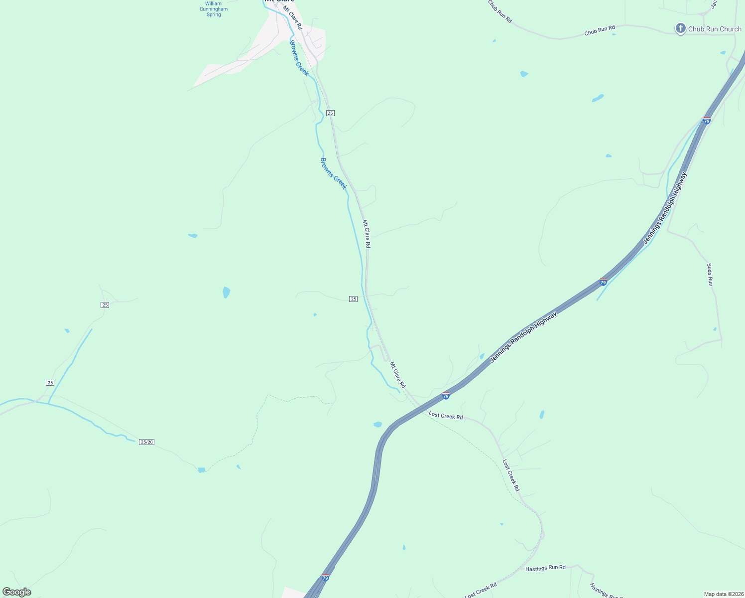 map of restaurants, bars, coffee shops, grocery stores, and more near 5917 Mount Clare Road in Mount Clare