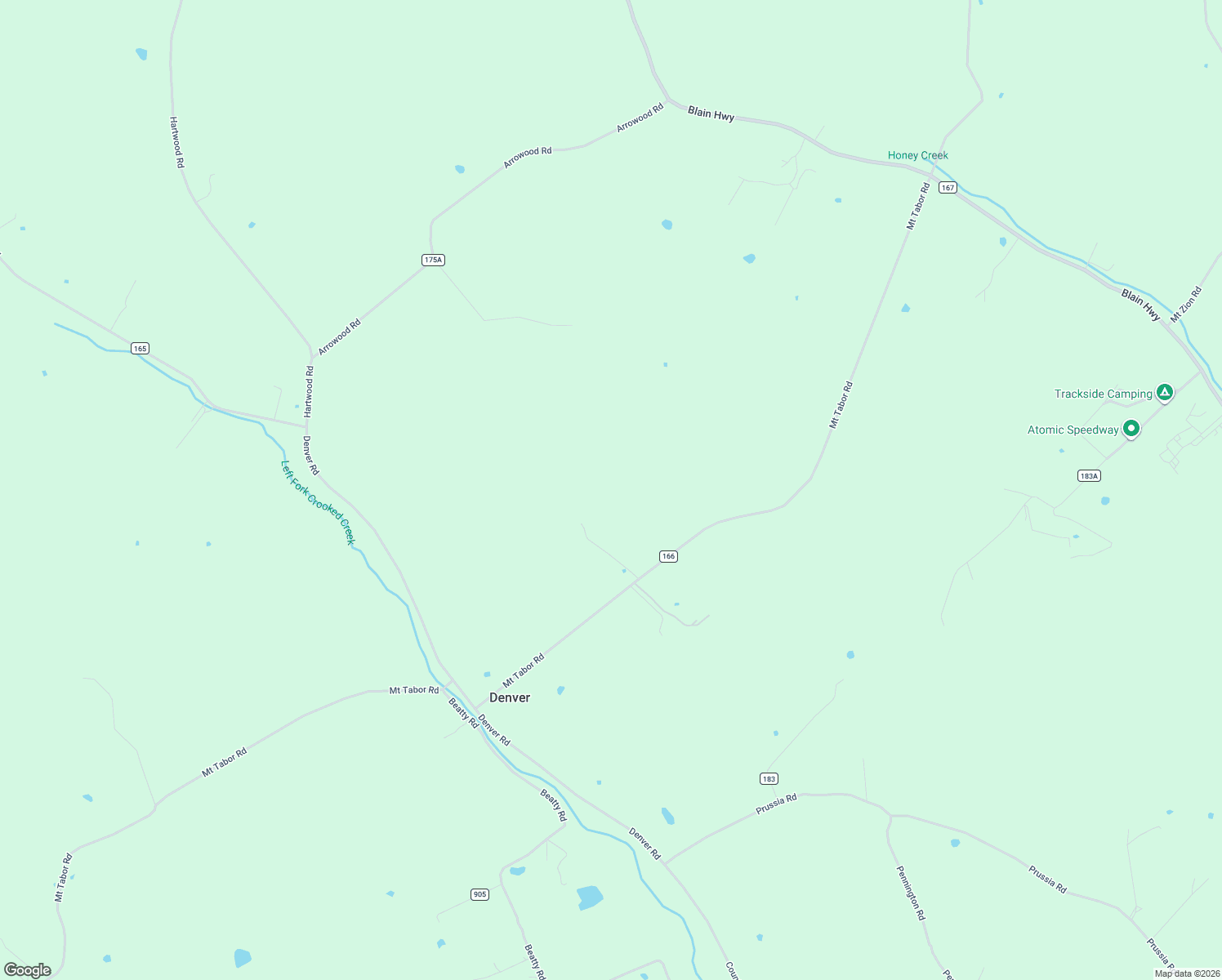 map of restaurants, bars, coffee shops, grocery stores, and more near 3117 Mount Tabor Road in Waverly