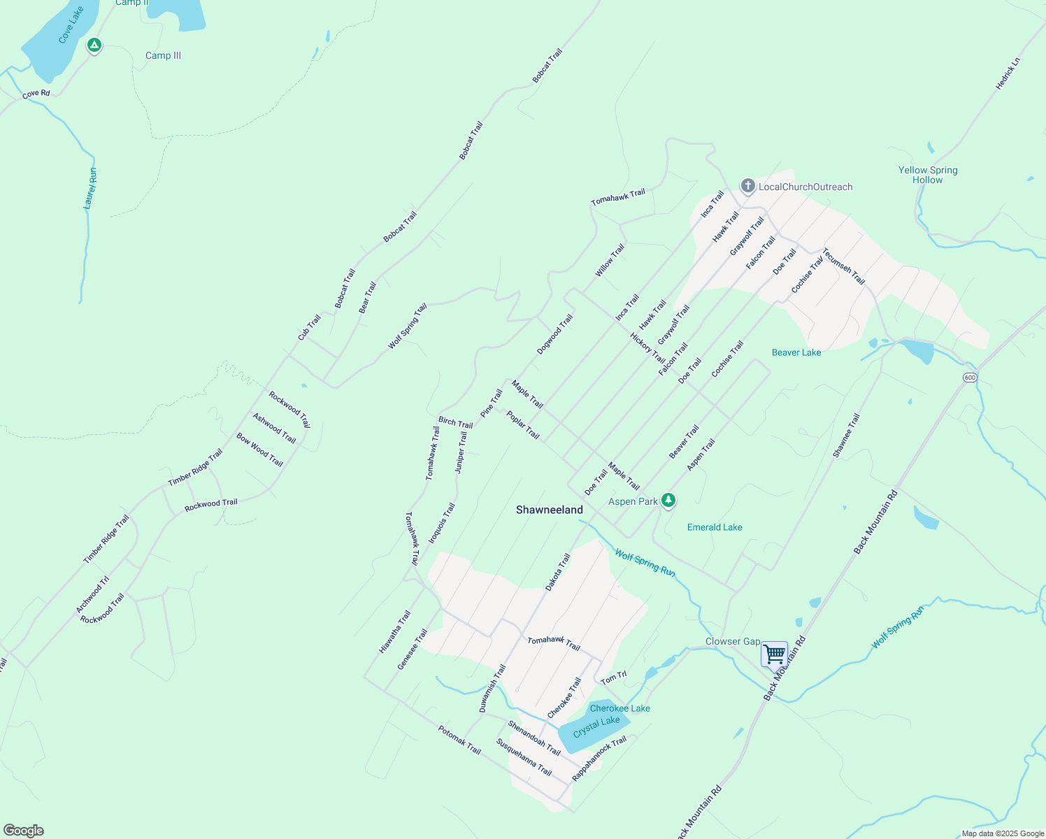 map of restaurants, bars, coffee shops, grocery stores, and more near 1200 Poplar Trail in Winchester