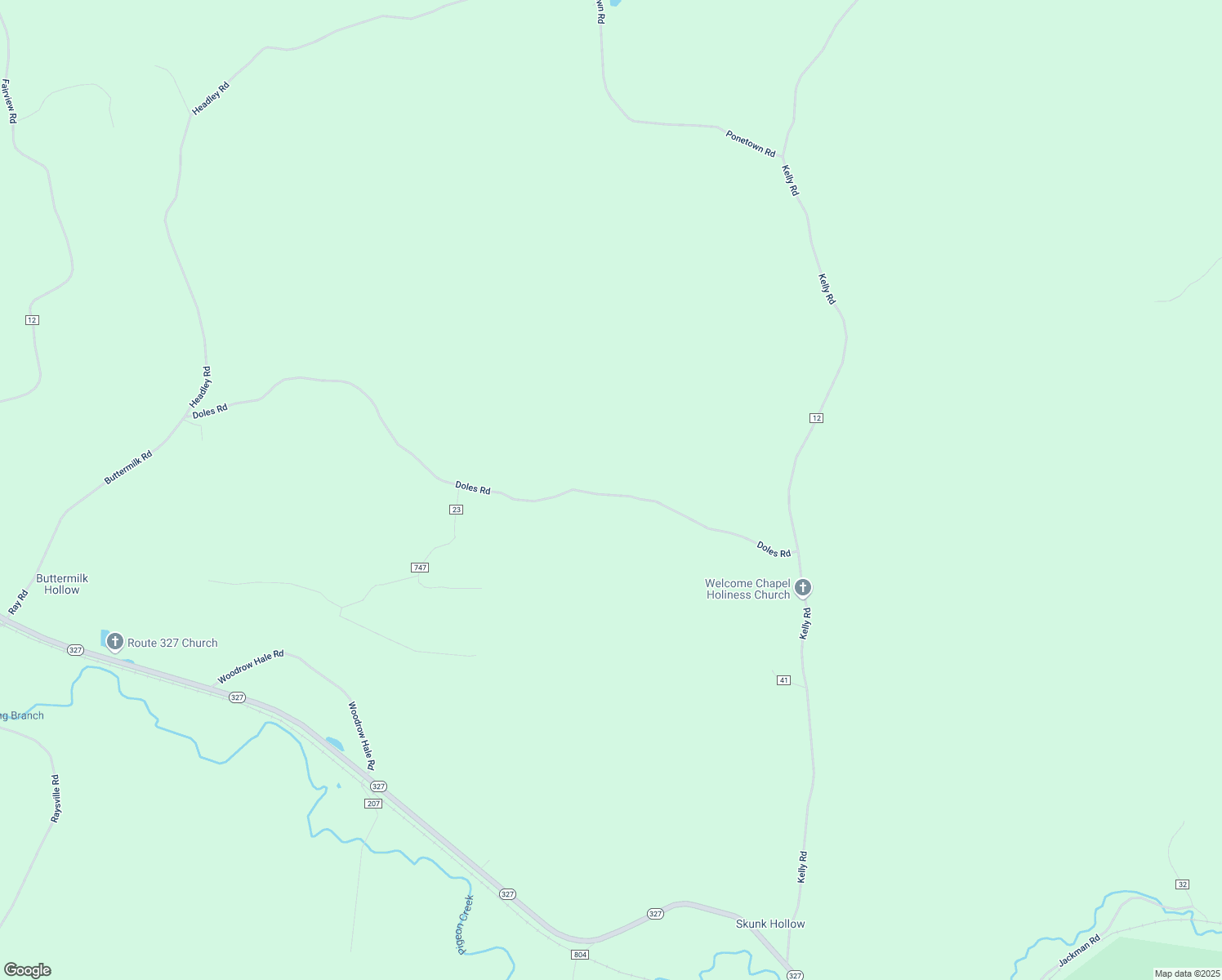 map of restaurants, bars, coffee shops, grocery stores, and more near 56325 Doles Road in Ray