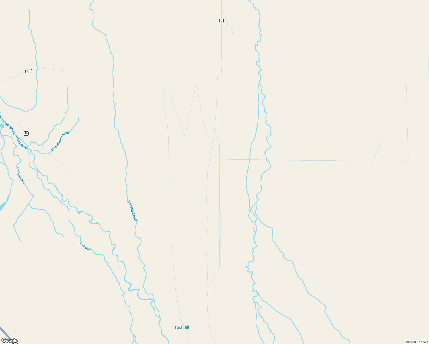 map of restaurants, bars, coffee shops, grocery stores, and more near 3459 Redhill Road in Fairplay