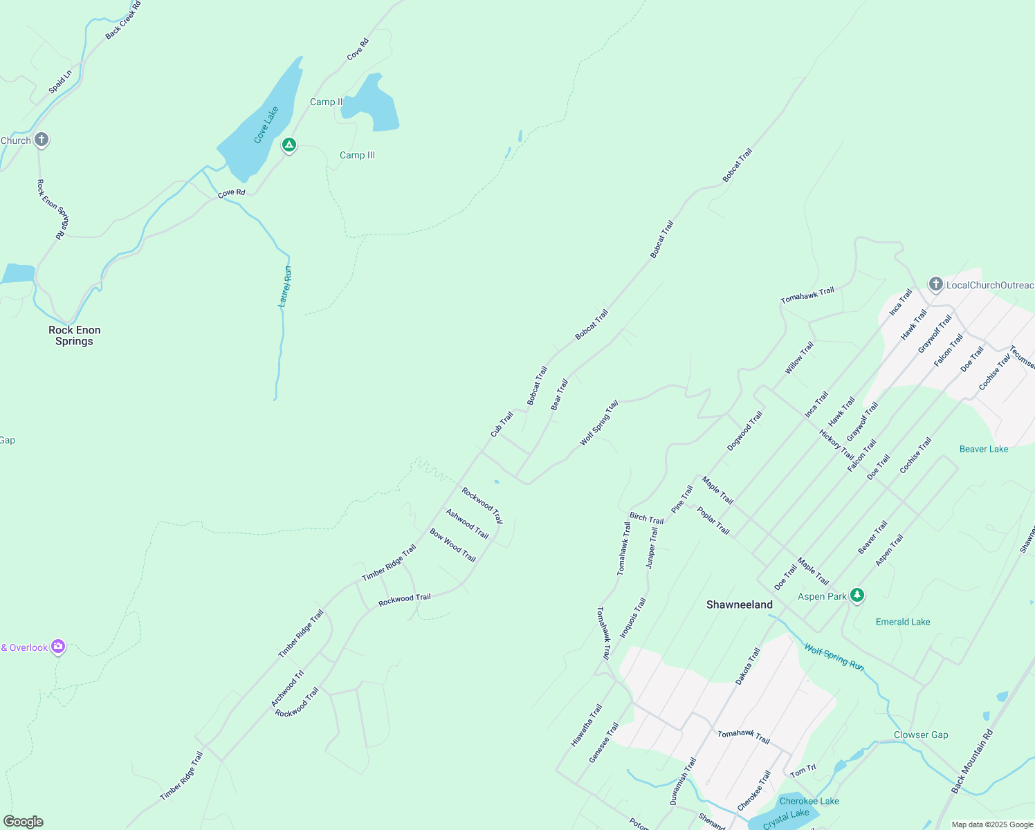 map of restaurants, bars, coffee shops, grocery stores, and more near 212 Cub Trail in Winchester