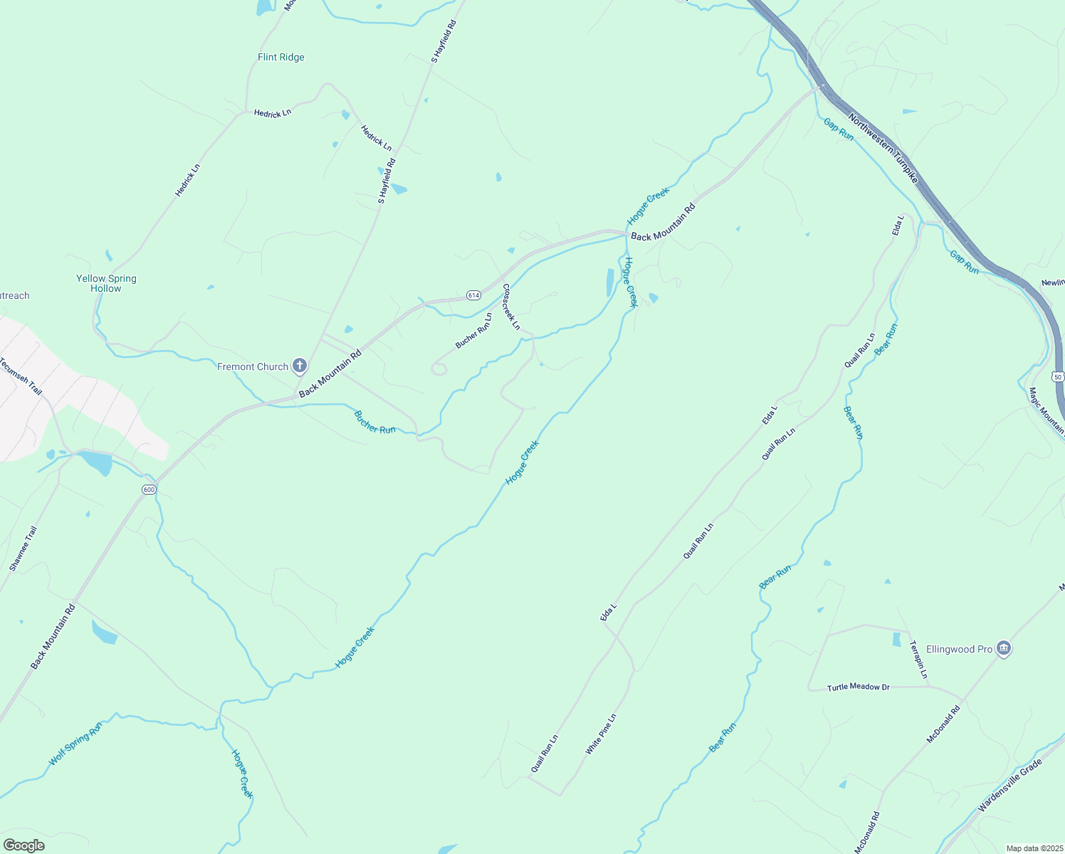 map of restaurants, bars, coffee shops, grocery stores, and more near 324 Crosscreek Lane in Winchester
