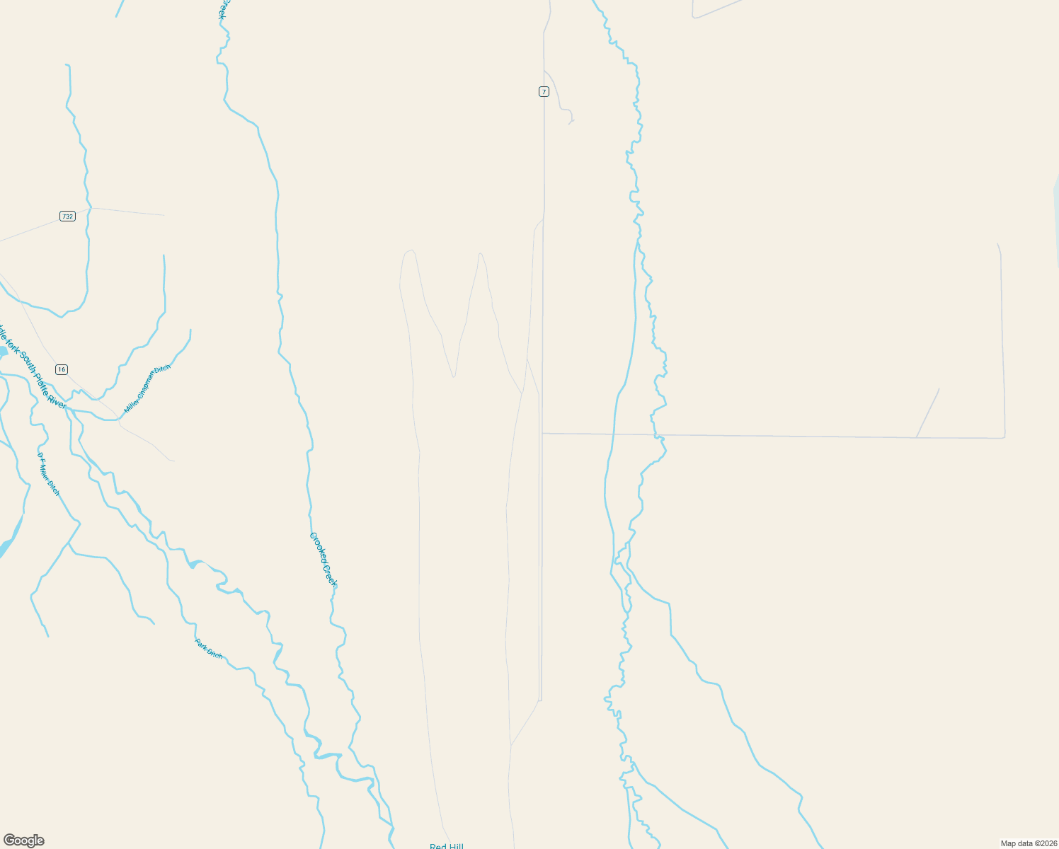 map of restaurants, bars, coffee shops, grocery stores, and more near 3557 Redhill Road in Fairplay