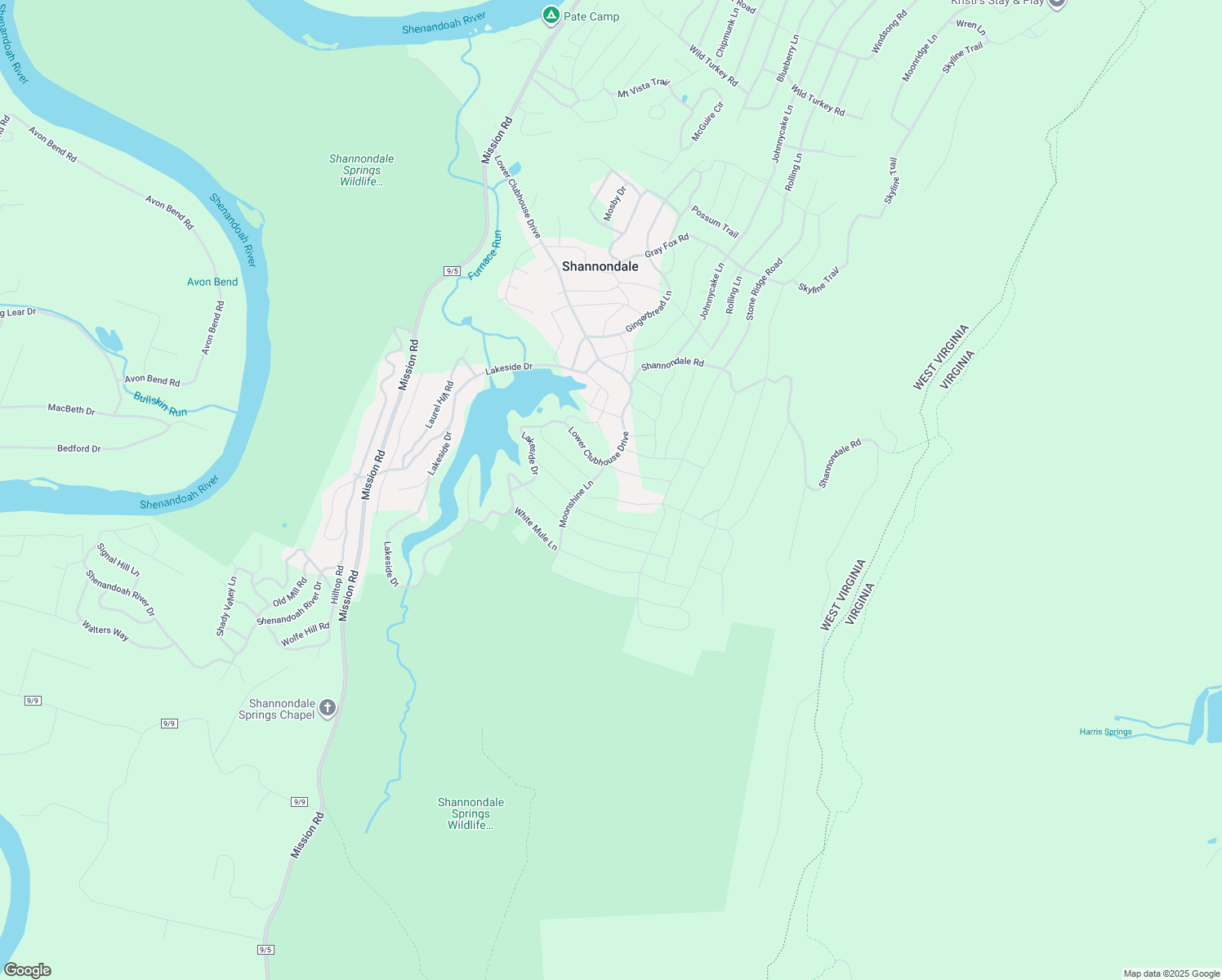 map of restaurants, bars, coffee shops, grocery stores, and more near 87 Revenoor Road in Harpers Ferry