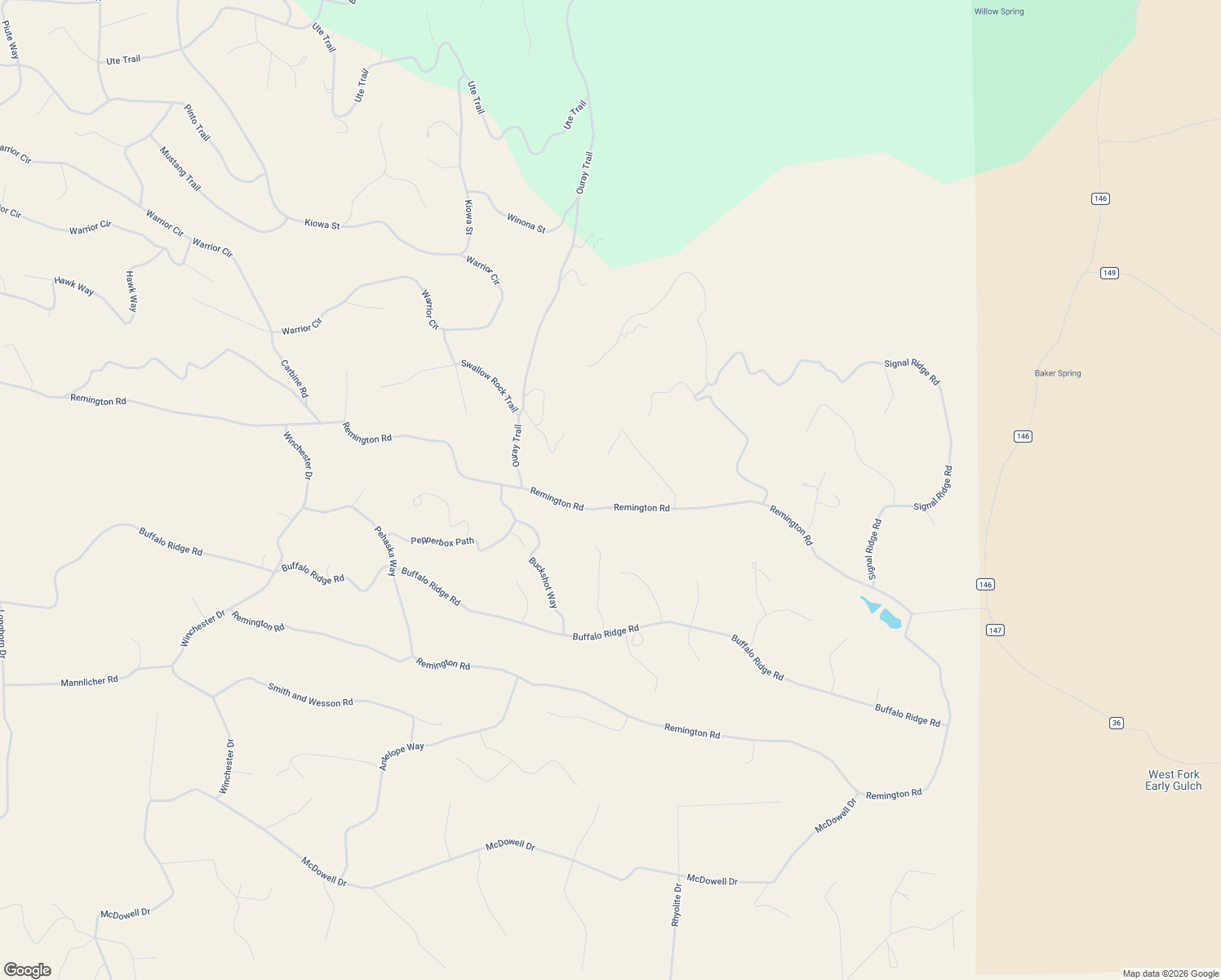 map of restaurants, bars, coffee shops, grocery stores, and more near 3646 Remington Road in Jefferson
