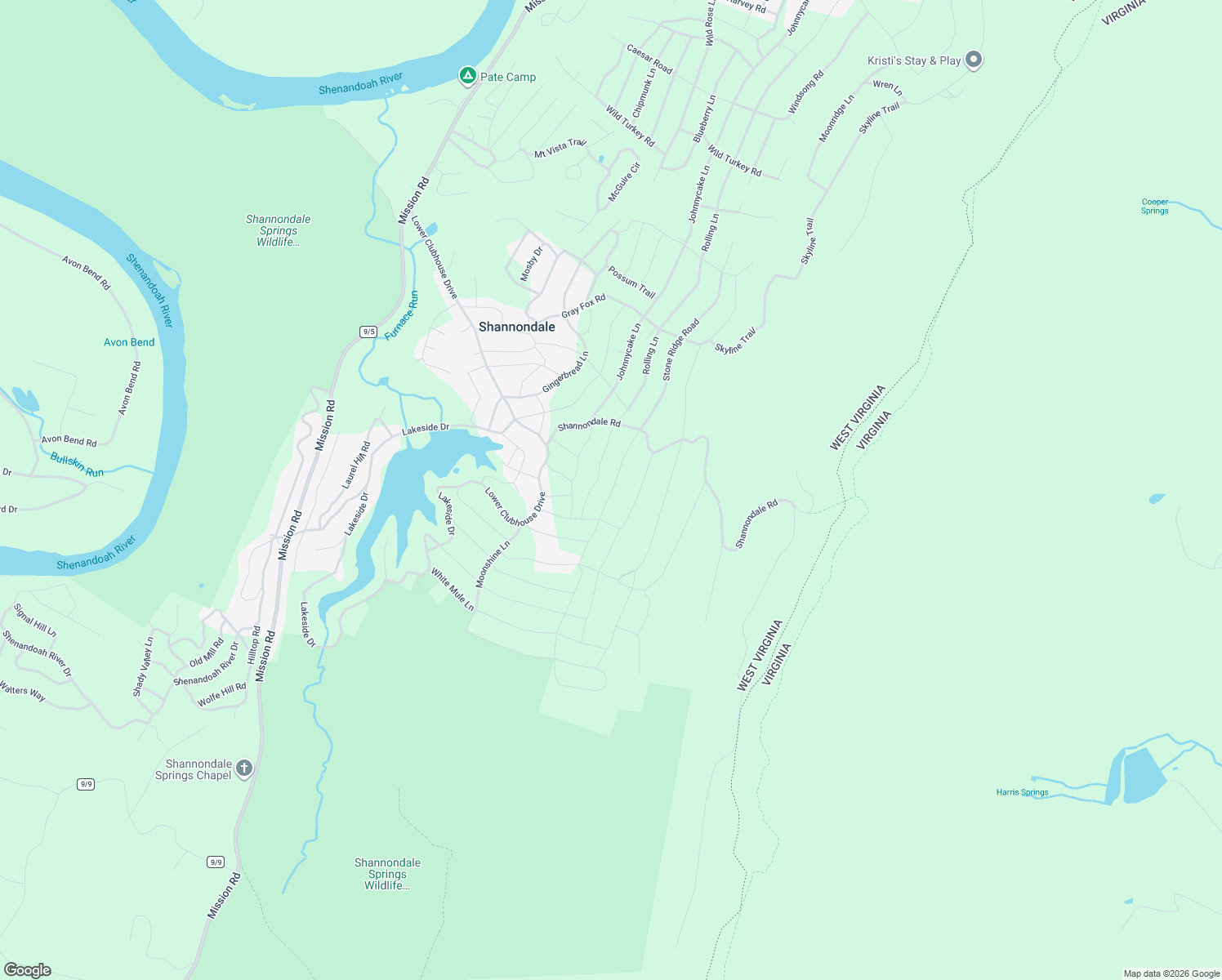 map of restaurants, bars, coffee shops, grocery stores, and more near 369 Stone Ridge Road in Harpers Ferry