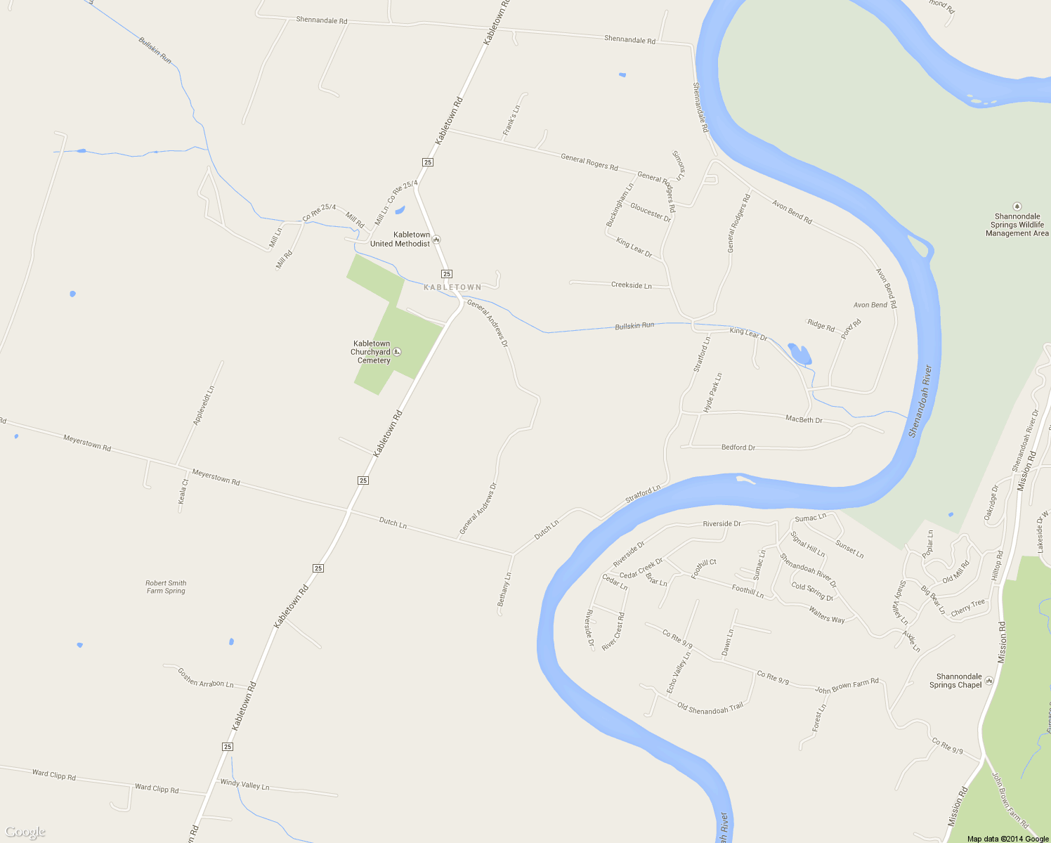 map of restaurants, bars, coffee shops, grocery stores, and more near 487 General Andrews Drive in Charles Town
