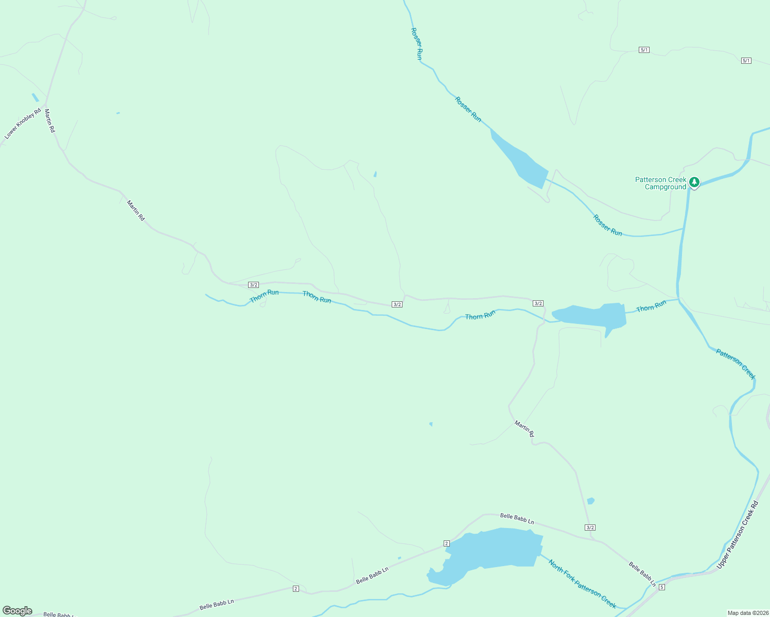 map of restaurants, bars, coffee shops, grocery stores, and more near 1928 Martin Road in New Creek