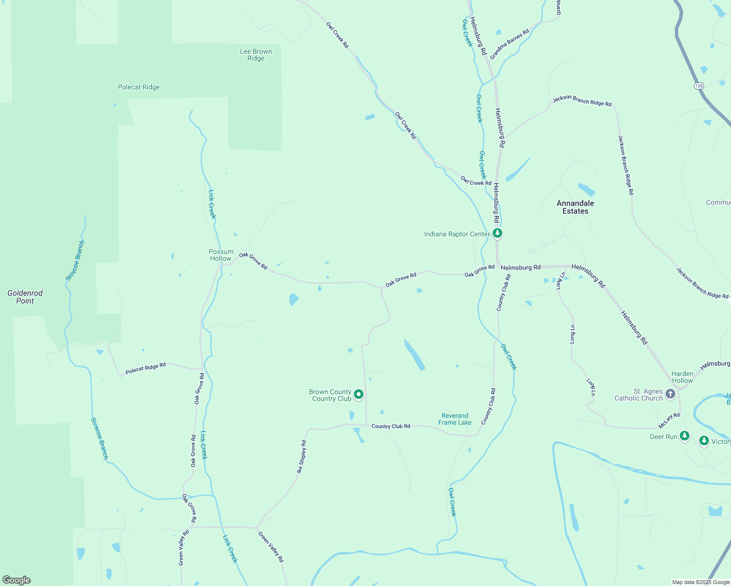 map of restaurants, bars, coffee shops, grocery stores, and more near 1421 Oak Grove Road in Nashville