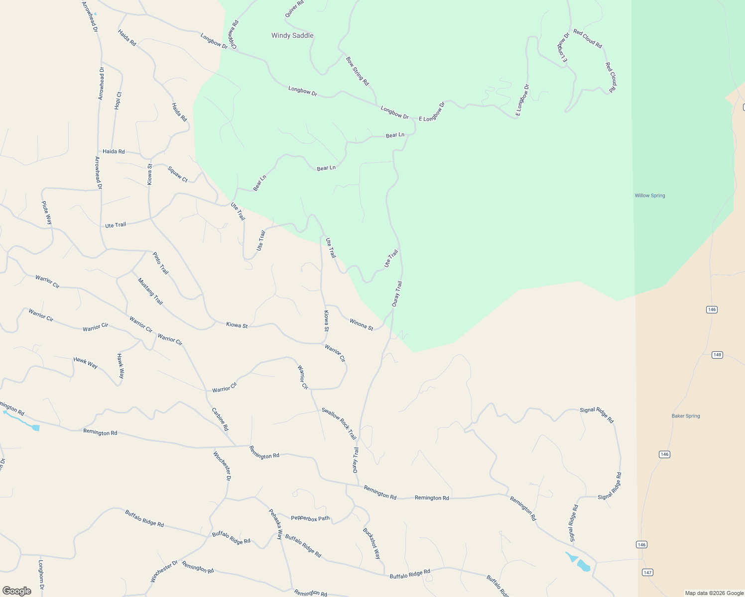 map of restaurants, bars, coffee shops, grocery stores, and more near 1720 Ute Trail in Jefferson