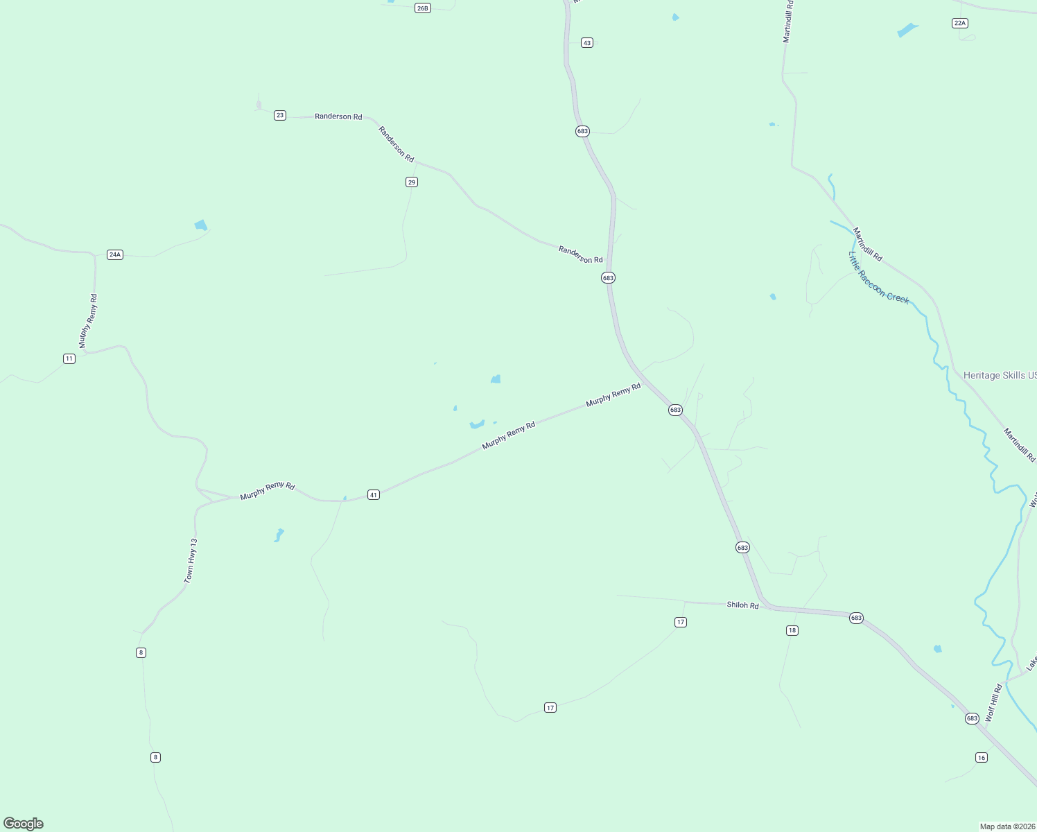 map of restaurants, bars, coffee shops, grocery stores, and more near 59937 Murphy Remy Road in McArthur