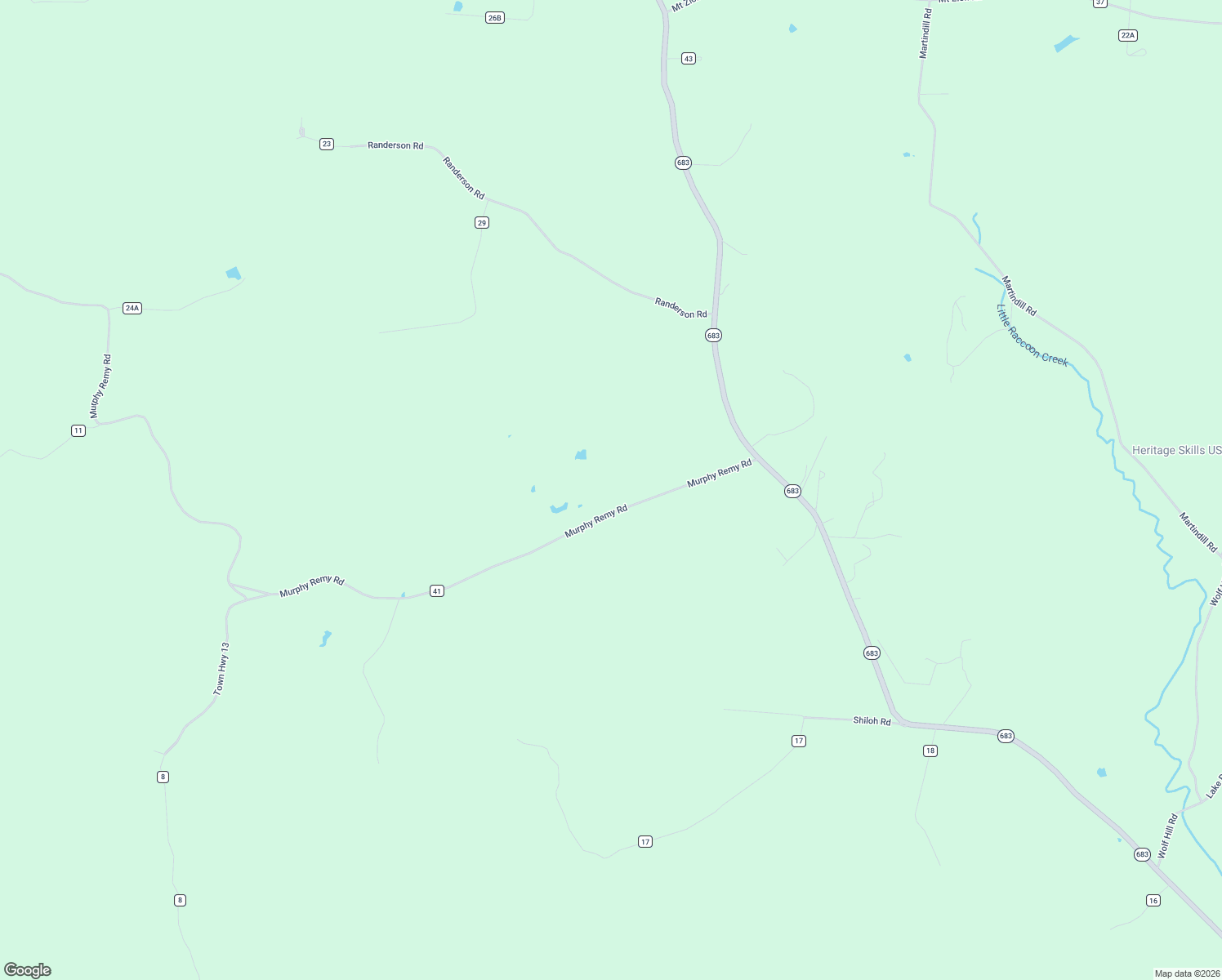 map of restaurants, bars, coffee shops, grocery stores, and more near 59937 Murphy Remy Road in McArthur