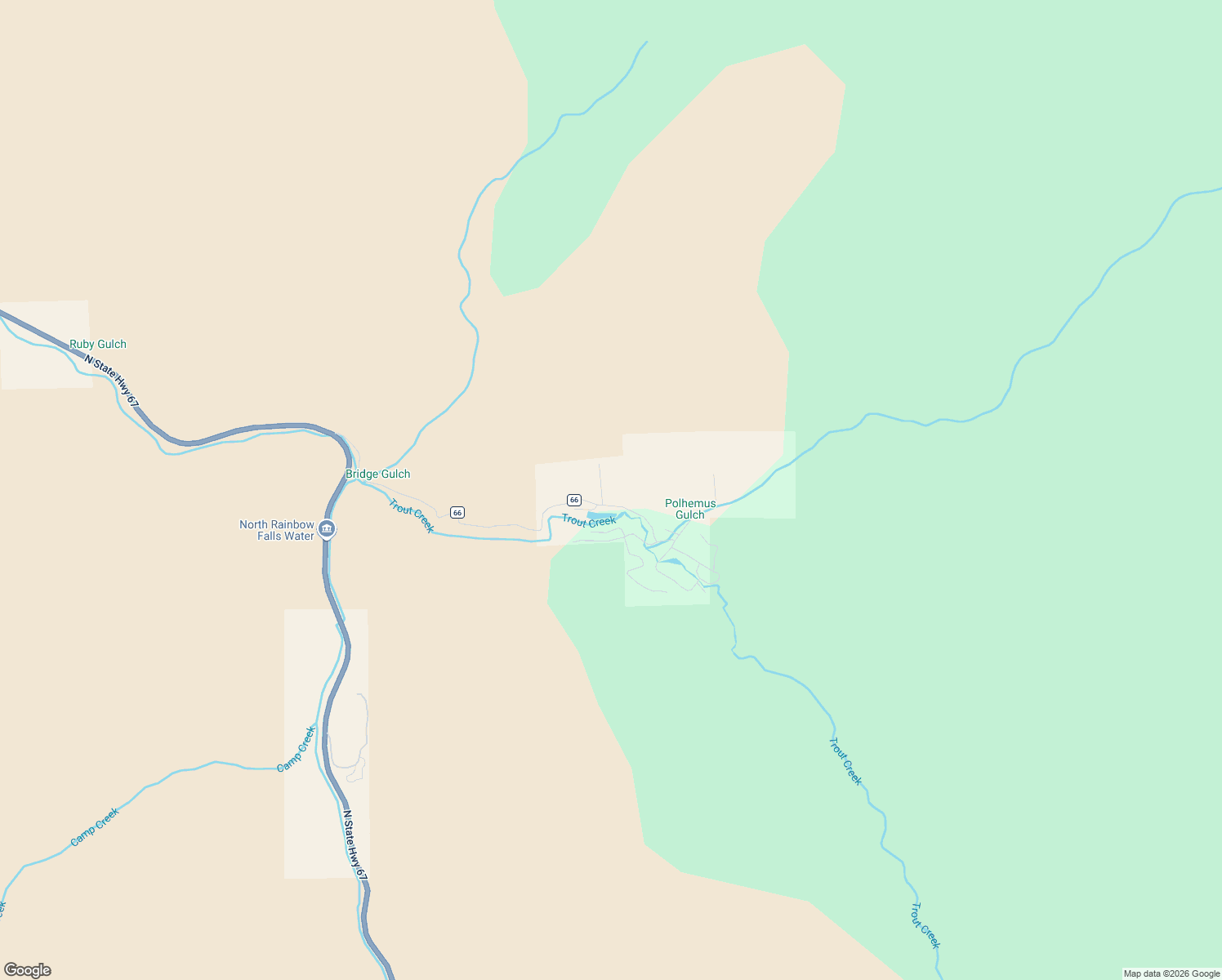 map of restaurants, bars, coffee shops, grocery stores, and more near 15106 Rainbow Drive in Sedalia