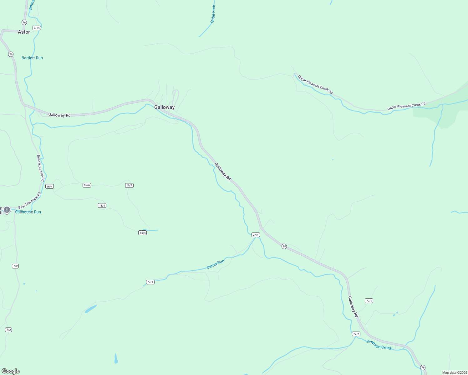 map of restaurants, bars, coffee shops, grocery stores, and more near 4265 Galloway Road in Philippi