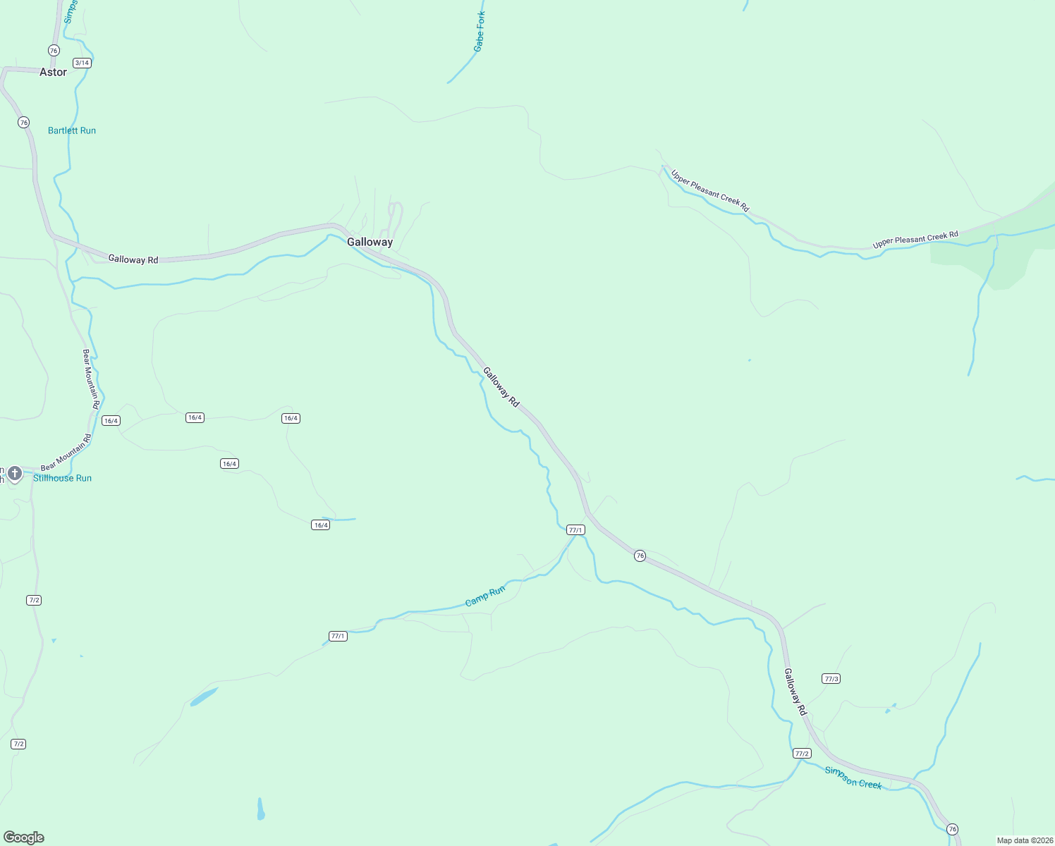 map of restaurants, bars, coffee shops, grocery stores, and more near 4265 Galloway Road in Philippi