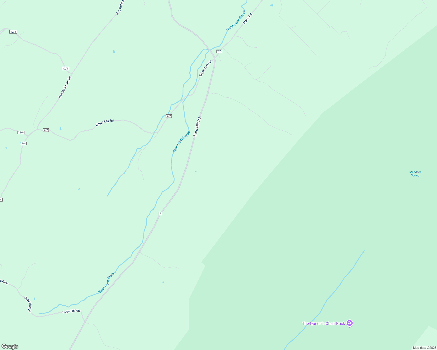 map of restaurants, bars, coffee shops, grocery stores, and more near 5685 Ford Hill Road in Rio