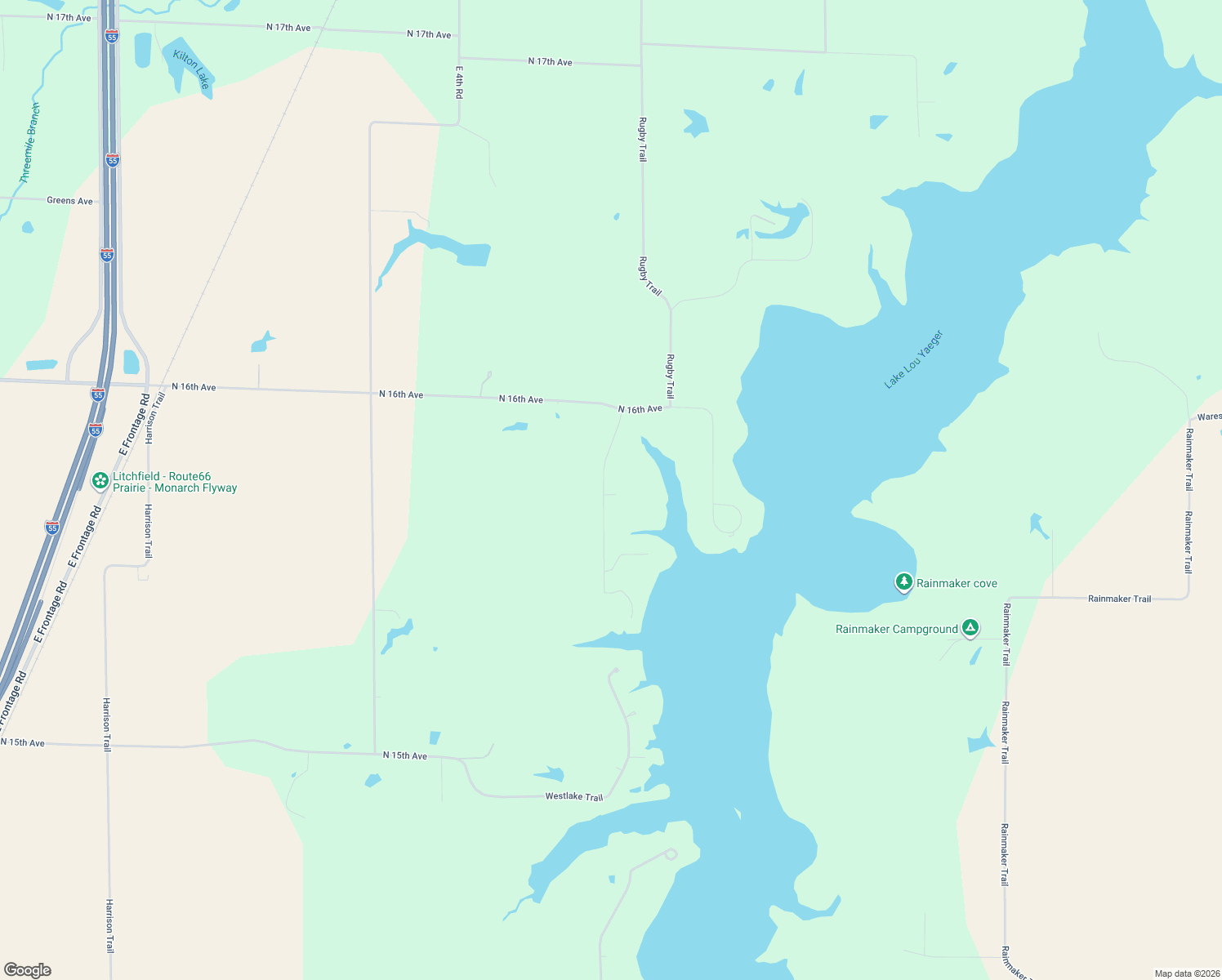 map of restaurants, bars, coffee shops, grocery stores, and more near 3 Forest Ridge Lane in Litchfield