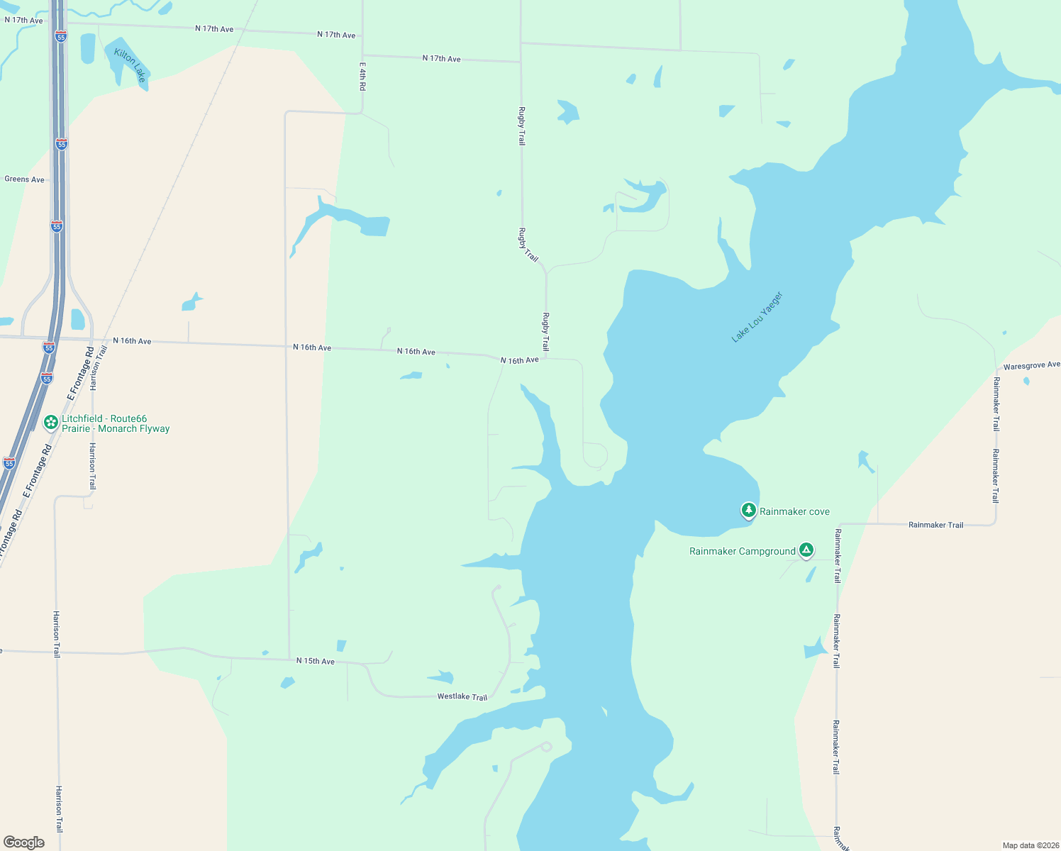 map of restaurants, bars, coffee shops, grocery stores, and more near 7 Forest Ridge Lane in Litchfield