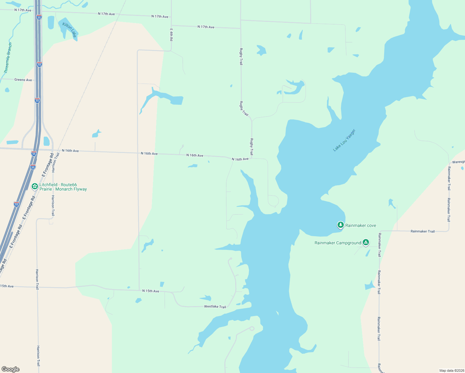 map of restaurants, bars, coffee shops, grocery stores, and more near 3 Forest Ridge Lane in Litchfield