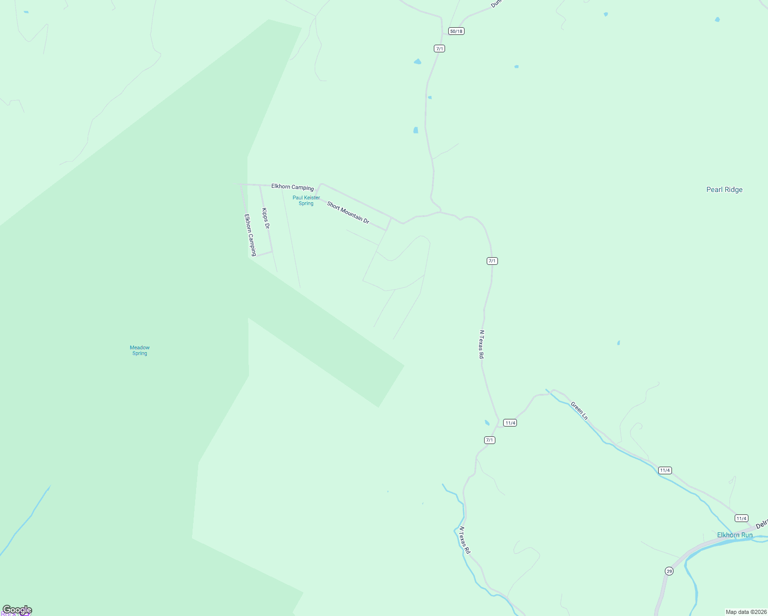 map of restaurants, bars, coffee shops, grocery stores, and more near Elkhorn Camping in Baker