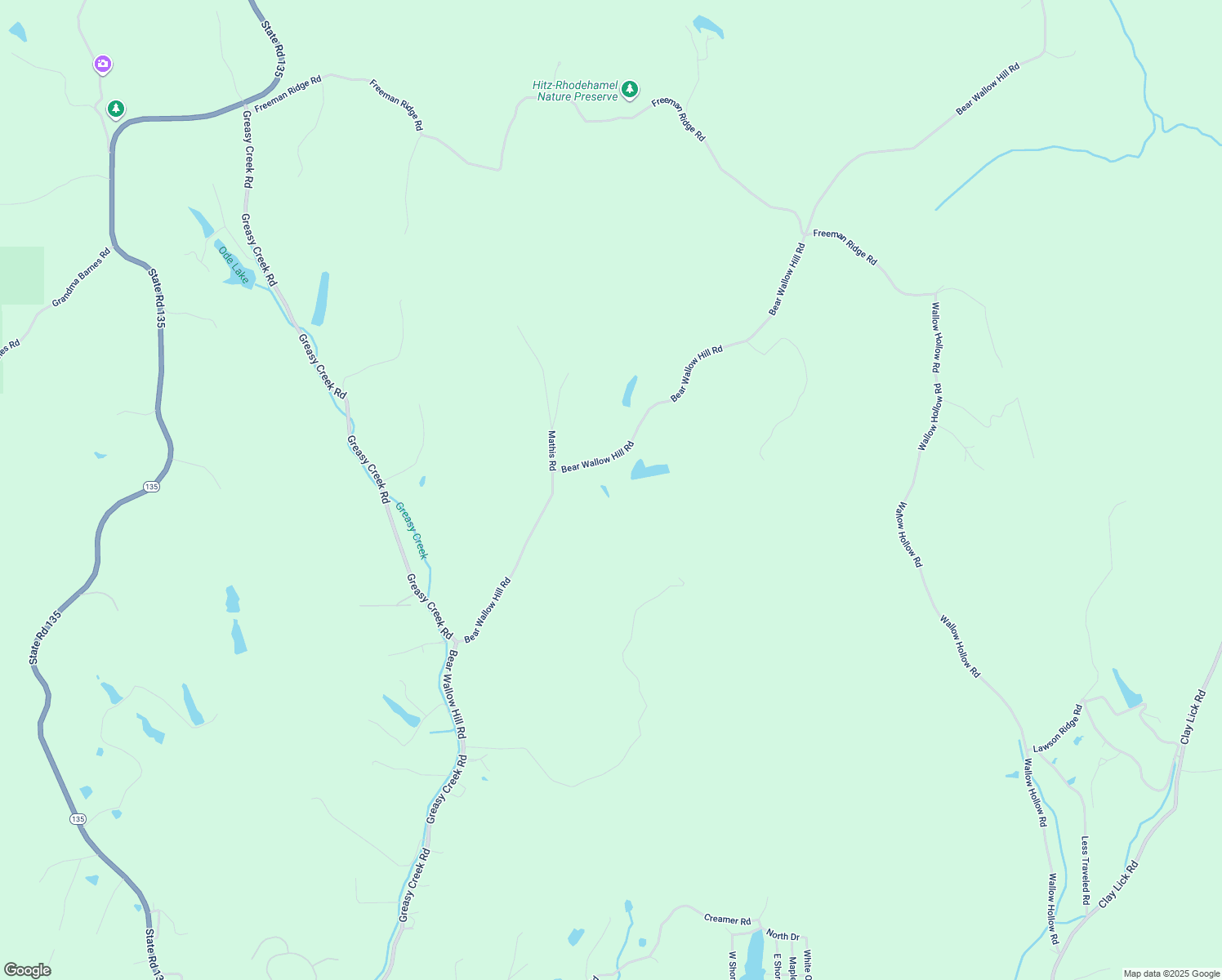 map of restaurants, bars, coffee shops, grocery stores, and more near 3081 Bear Wallow Hill Road in Nashville