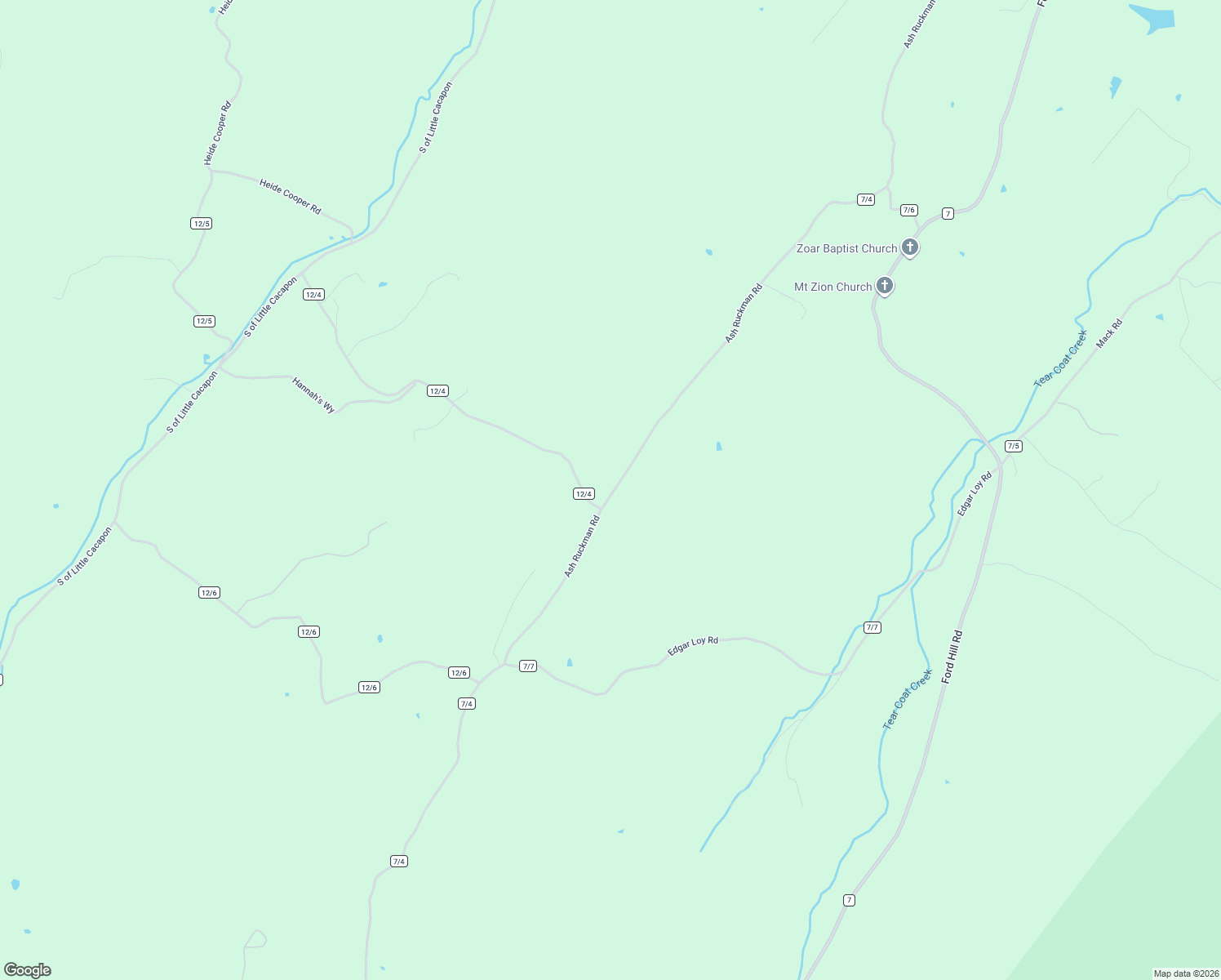 map of restaurants, bars, coffee shops, grocery stores, and more near 2334 Ash Ruckman Road in Augusta