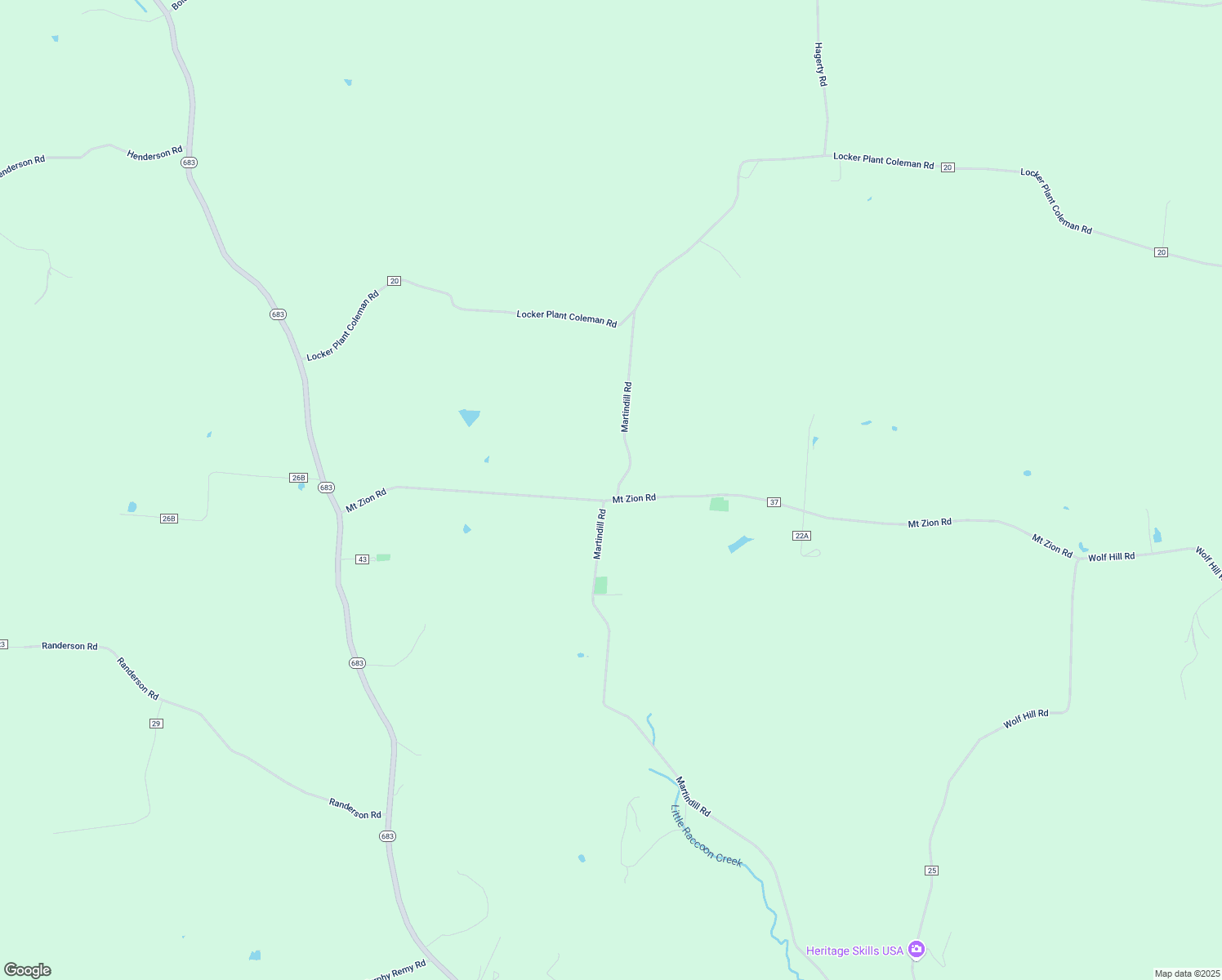 map of restaurants, bars, coffee shops, grocery stores, and more near 33593 Martindale Road in McArthur