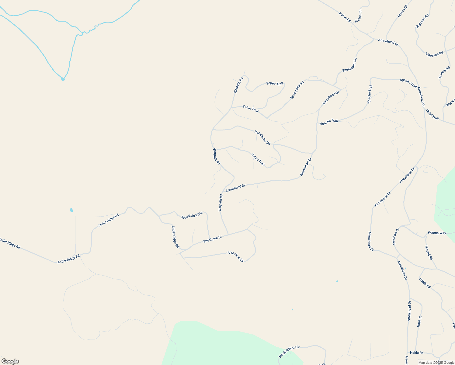 map of restaurants, bars, coffee shops, grocery stores, and more near 589 Warpath in Jefferson