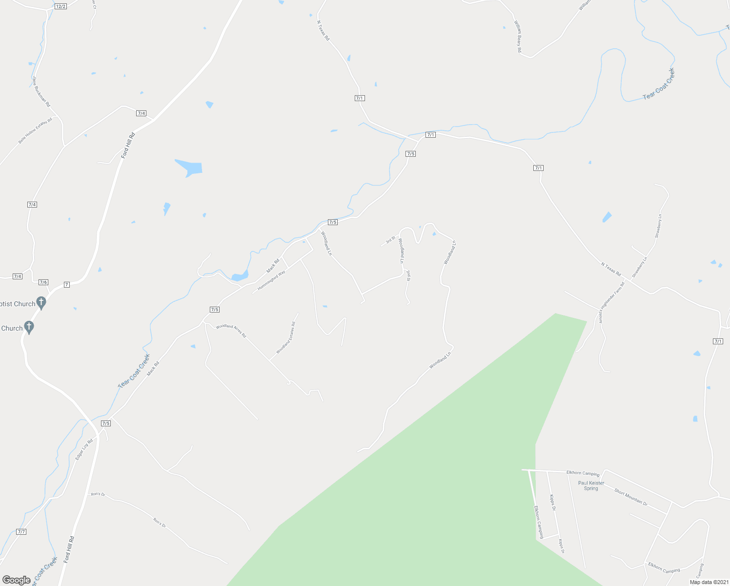 map of restaurants, bars, coffee shops, grocery stores, and more near Woodland Lane in Augusta